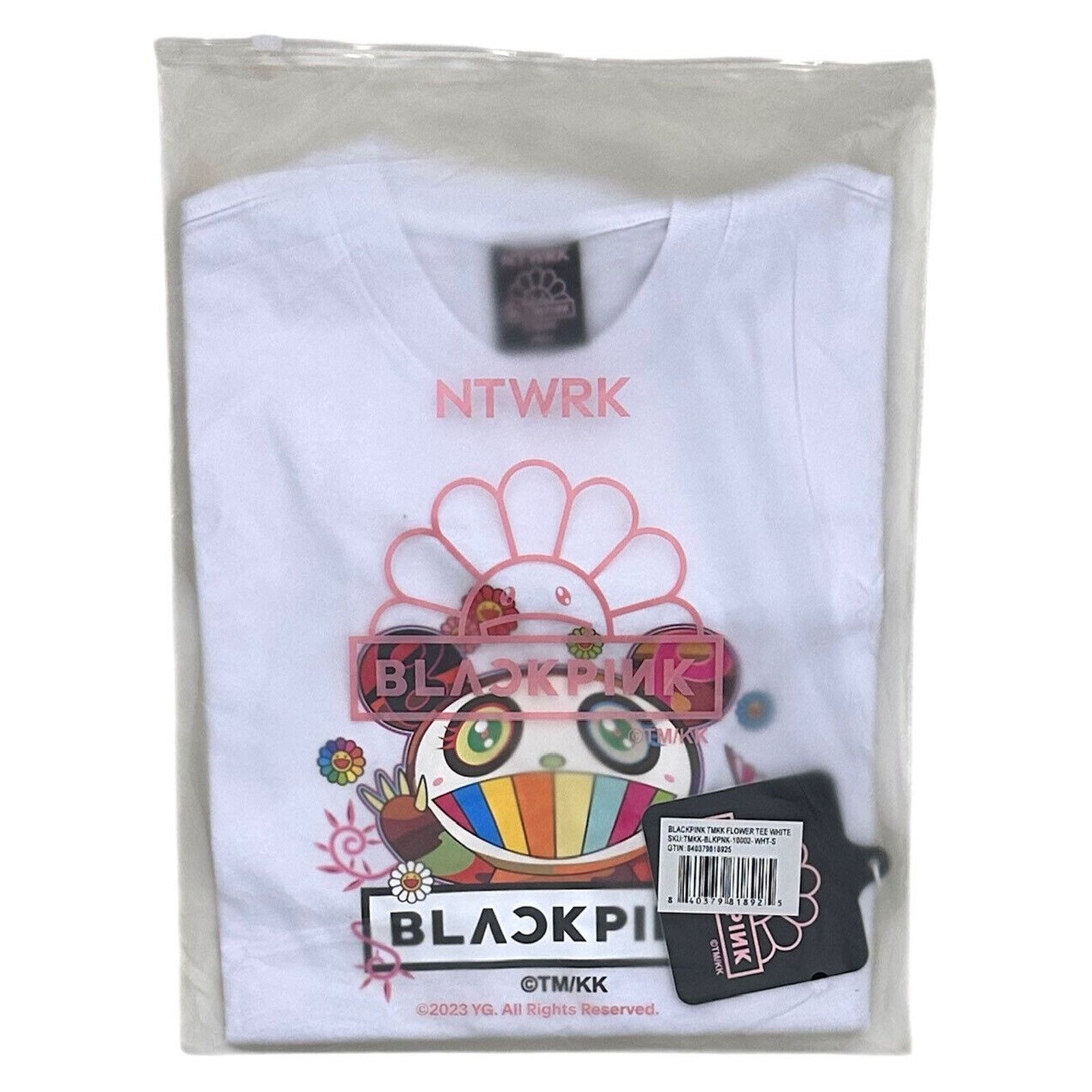Other BLACKPINK Unisex X Takashi Murakami Flower Tee T-Shirt Size US L / EU 52-54 / 3 - 4 Thumbnail