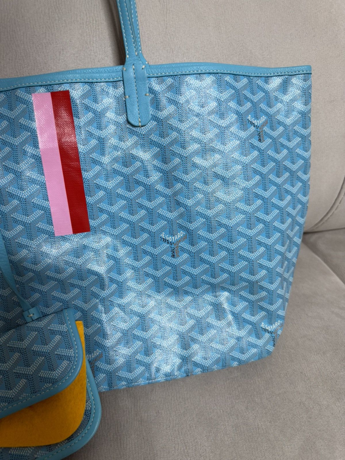 Goyard Goyard turquoise VIP Tote Bag Pm Size ONE SIZE - 3 Thumbnail
