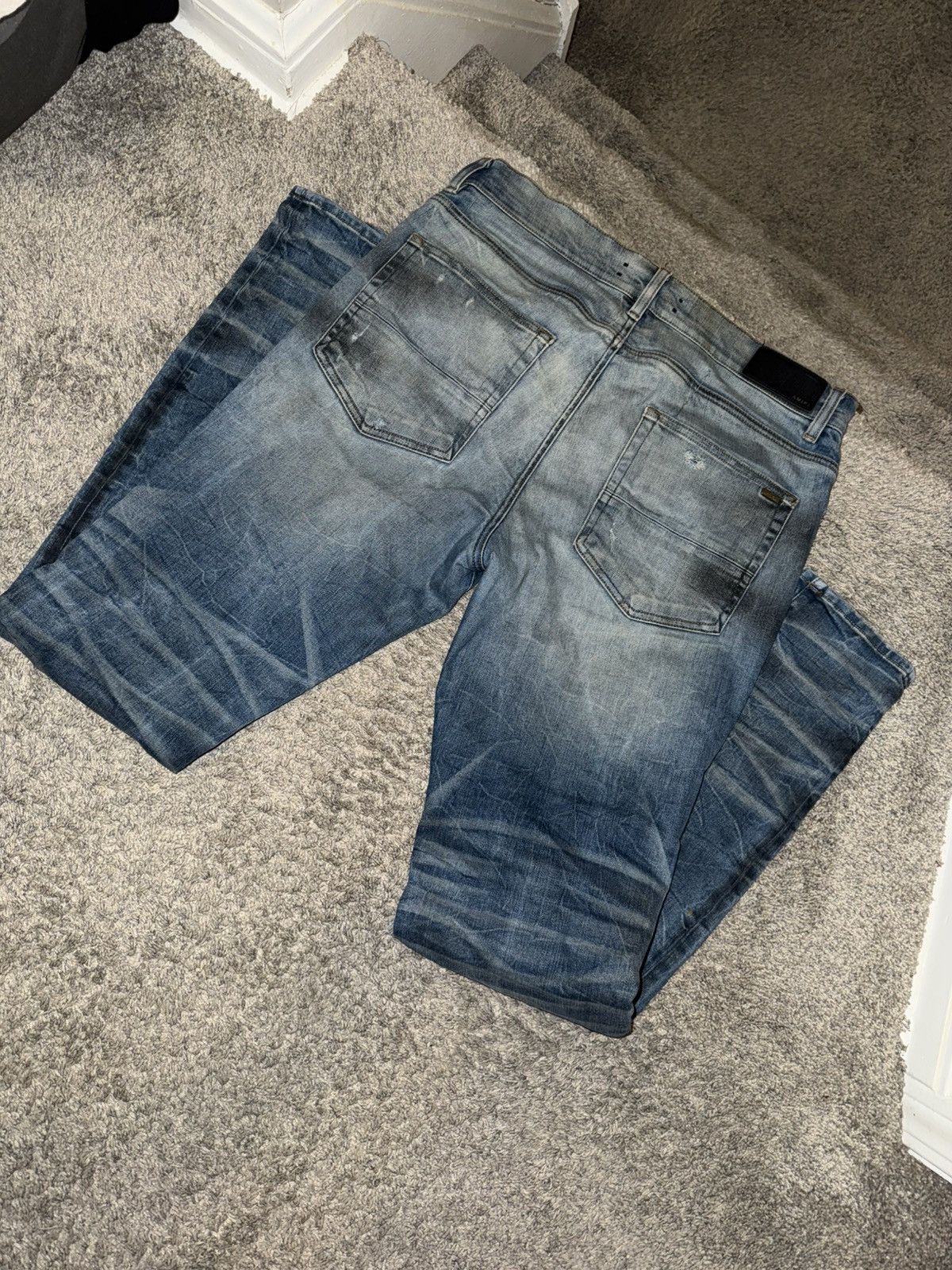 Amiri Cashmere Patch Amiri Jeans Lightly Worn Size US 36 / EU 52 - 2 Thumbnail