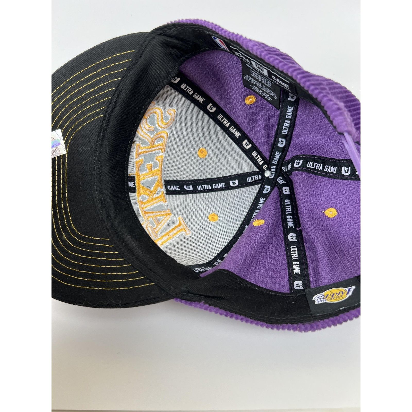Other Los Angeles Lakers Hat Cap Snap Back One Size Purple NBA Bas Size ONE SIZE - 8 Thumbnail