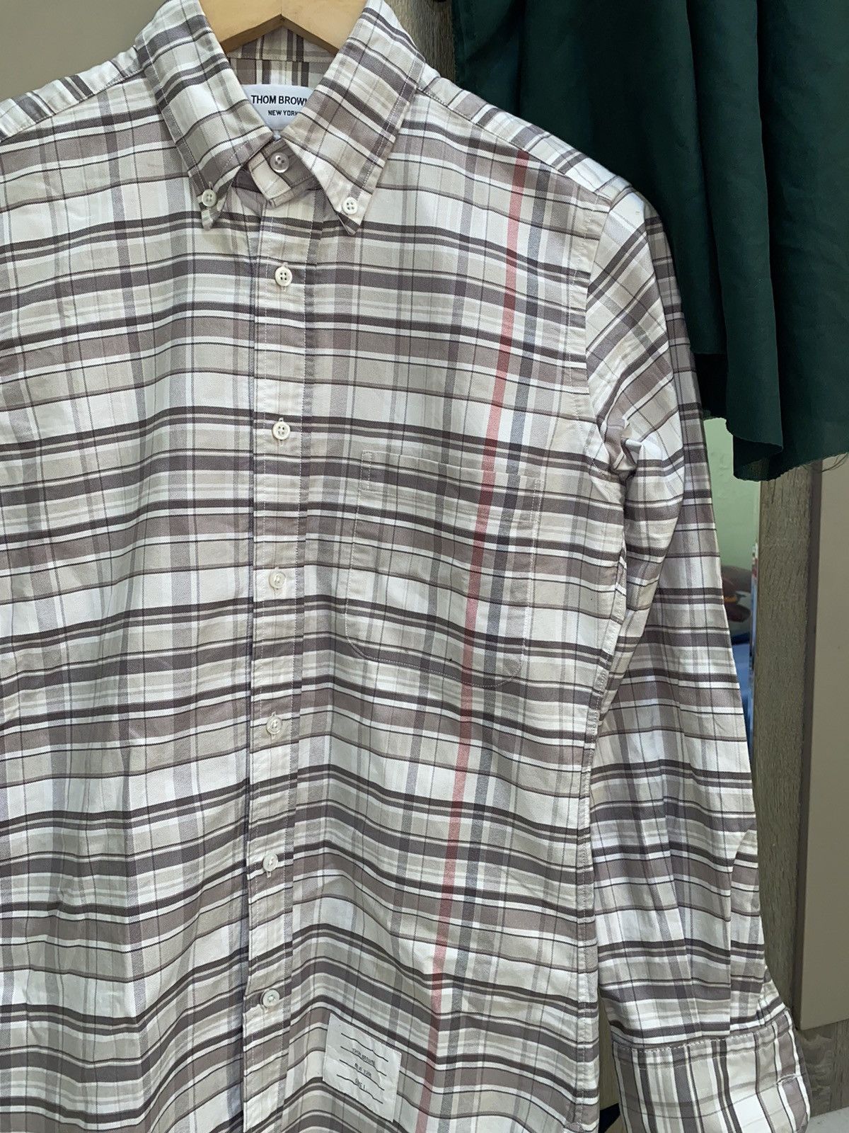 Thom Browne Thom browne plaid shirt made in italy Size US M / EU 48-50 / 2 - 3 Thumbnail