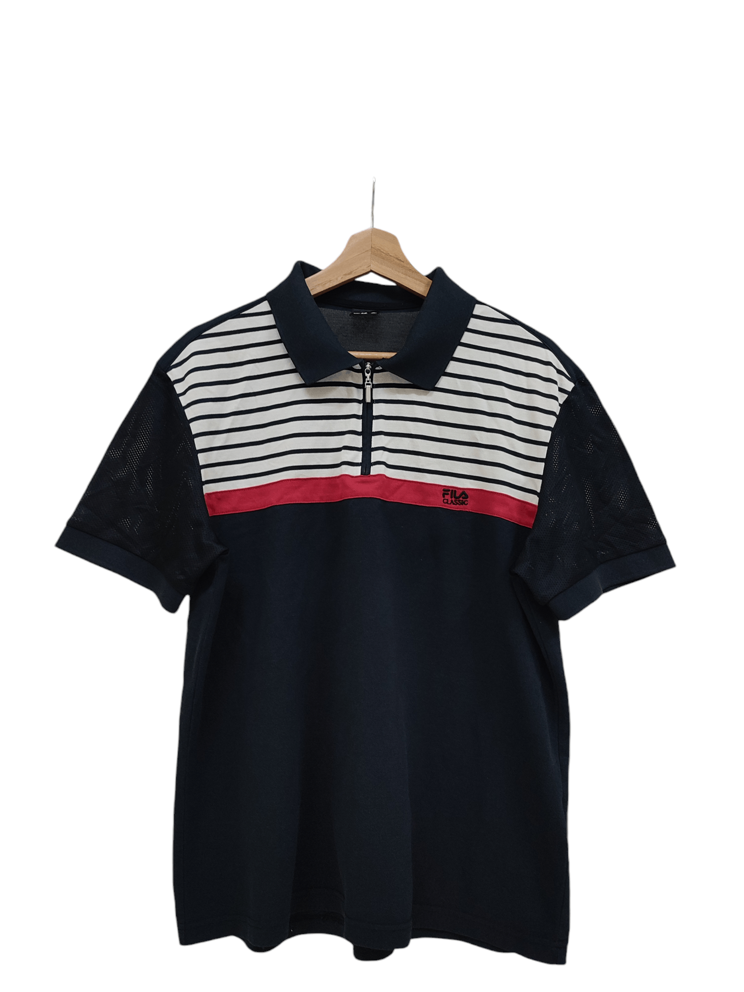 Fila Vintage Half Zipped Fila Classic Polo Tee Size US M / EU 48-50 / 2 - 1 Thumbnail