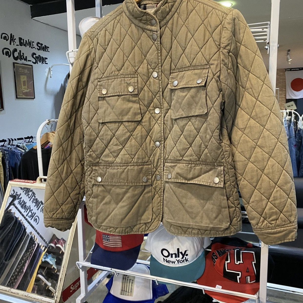 Burberry Burberry London Quilted Nova Check Field Jacket Size US M / EU 48-50 / 2 - 5 Thumbnail