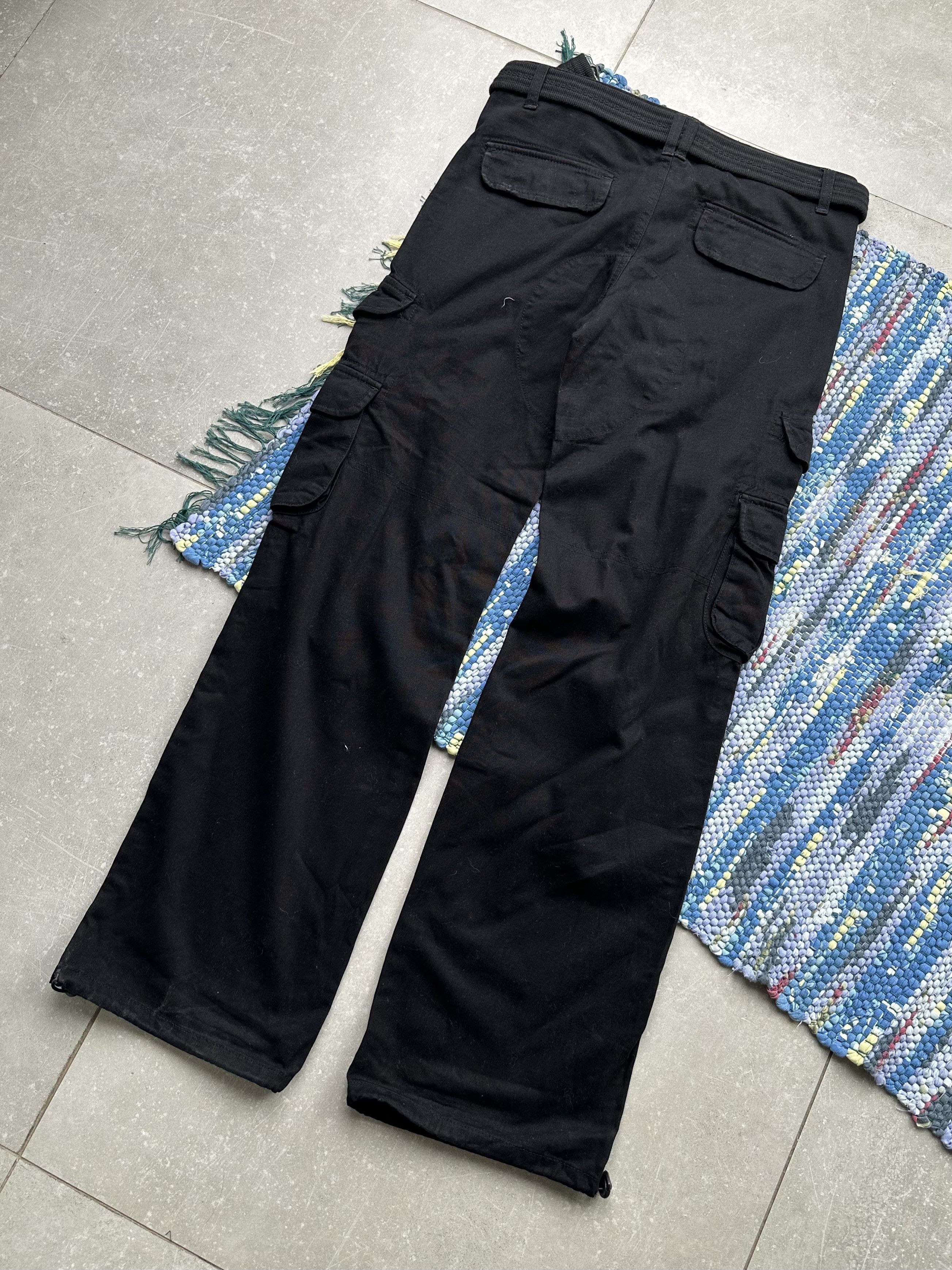 Vintage Vintage Cargo Pants With Belt Size US 30 / EU 46 - 5 Thumbnail