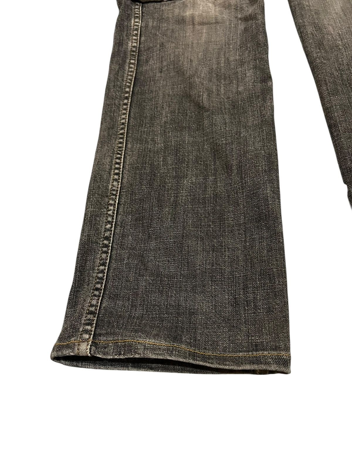 Japanese Brand Vintage Japanese Brand Global Work Bondage Distress Jean Size US 30 / EU 46 - 7 Thumbnail