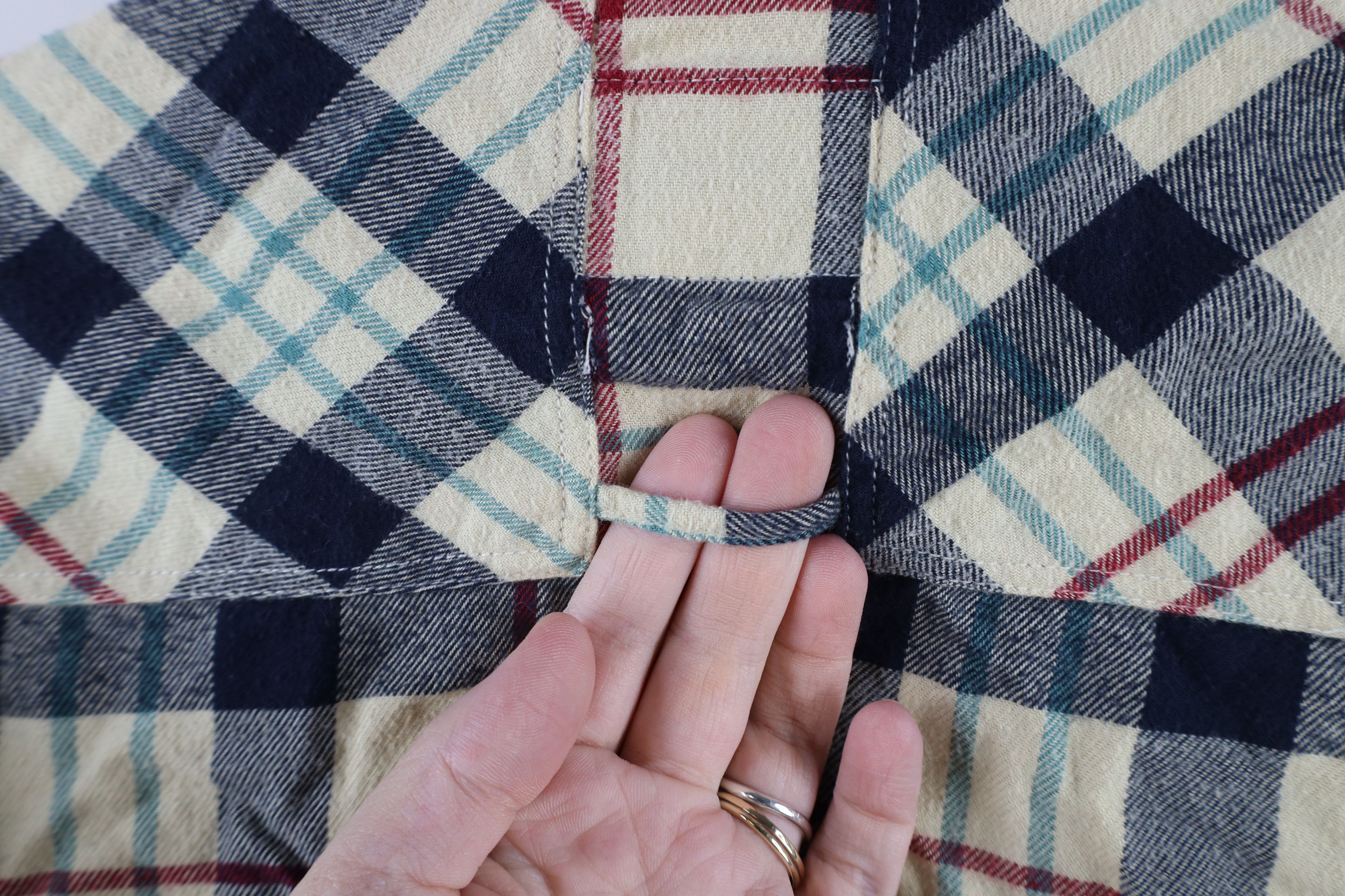 Scotch & Soda × Vintage Scotch & Soda Vintage Blauw Amsterdam Flannel Button Shirt Size US S / EU 44-46 / 1 - 10 Thumbnail