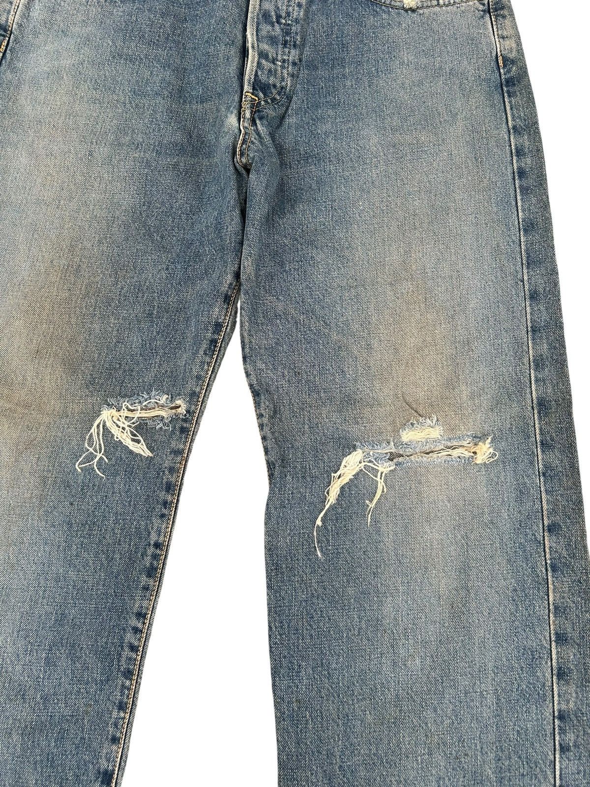 Kapital Vintage Edwin 505x Selvedge Distressed Rusty Denim Jeans ☠️🎌 Size US 32 / EU 48 - 2 Thumbnail