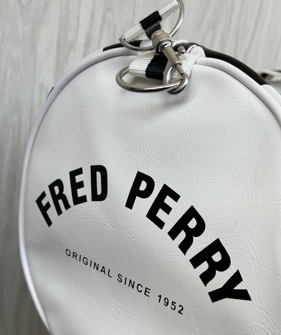 Fred Perry Fred Perry Duffle Bag Polka Dot Gym Travel Shoulder Bag Size ONE SIZE - 9 Thumbnail