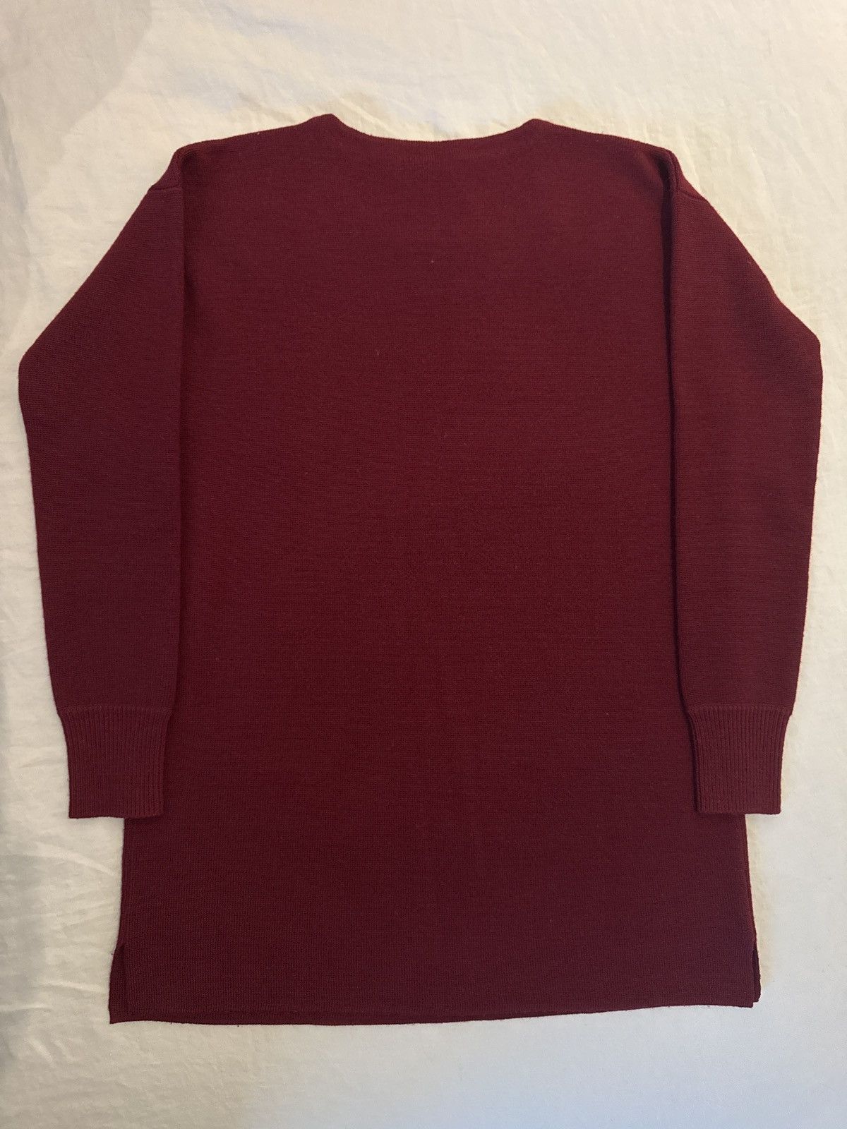 J.Crew J.Crew Burgundy Sweater Size XXS / US 00 / IT 34 - 4 Thumbnail
