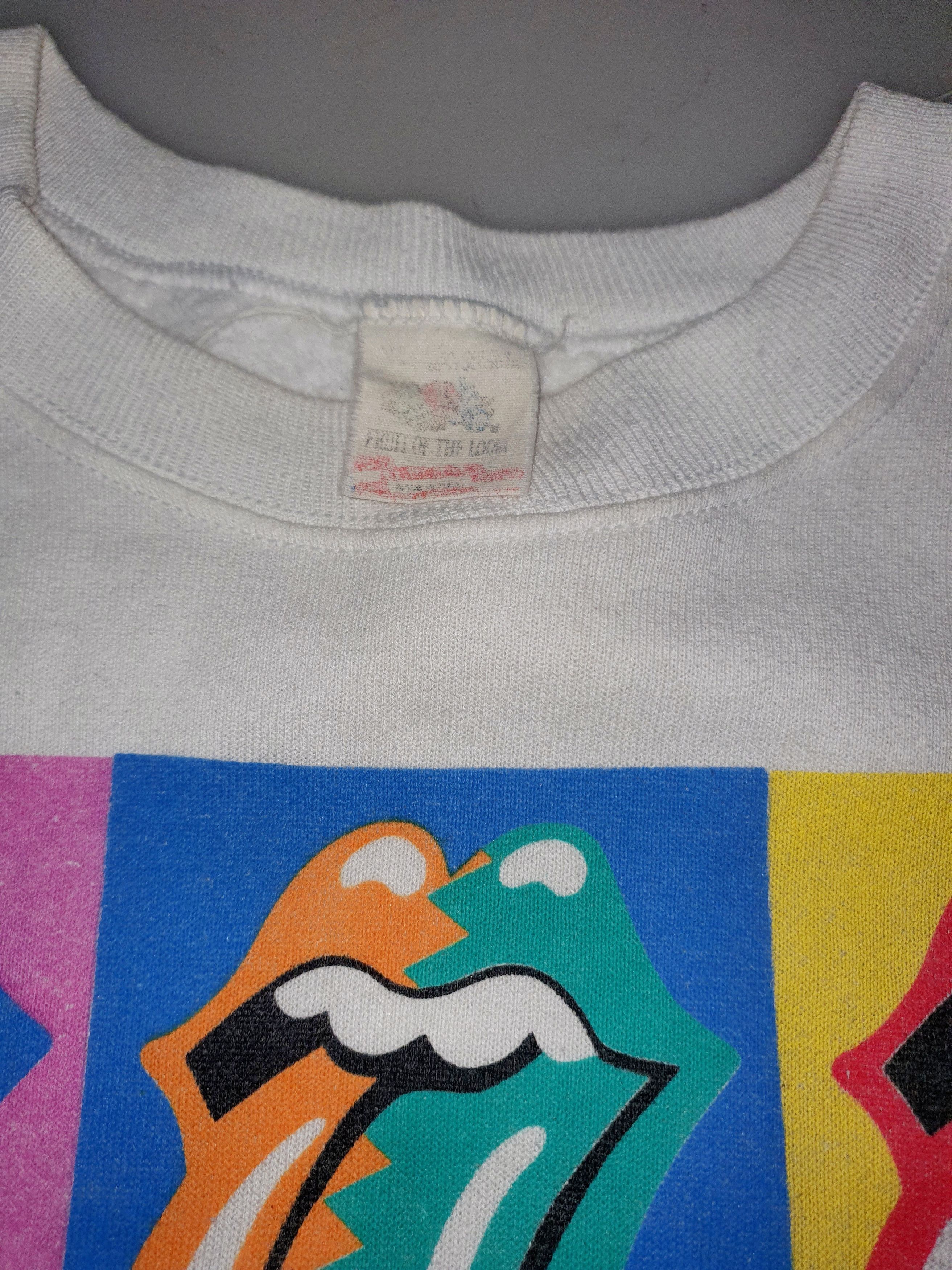 Band Tees × The Rolling Stones × Vintage 🌹Rolling Stones Sweatshirt XL🌹 Size US XL / EU 56 / 4 - 2 Thumbnail