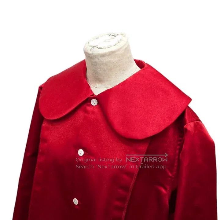 Comme des Garcons Comme Des Garcons Red Peter Pan Collar Long-sleeve Shirt D Size S / US 4 / IT 40 - 4 Thumbnail