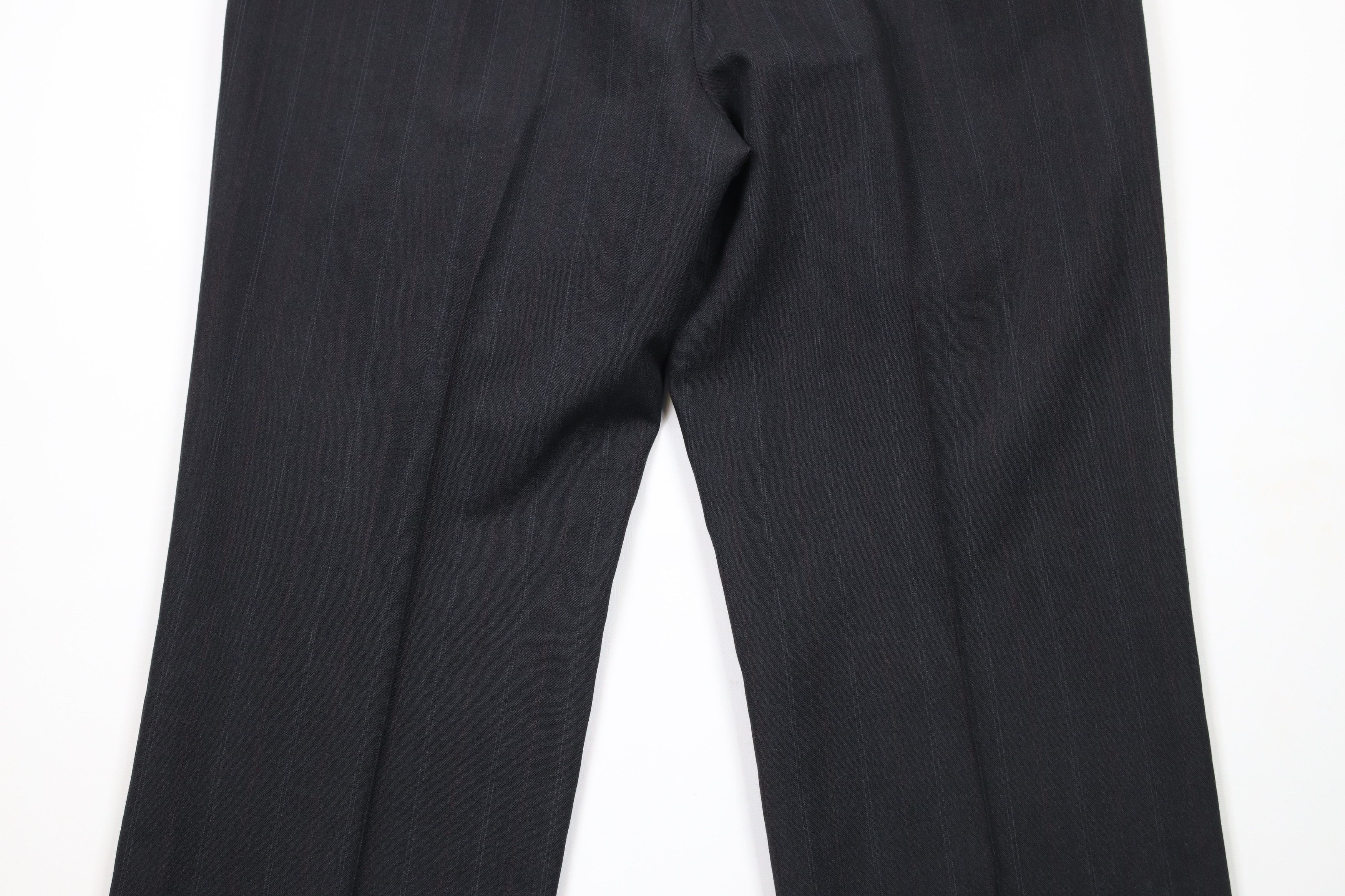 Vintage Vintage 70s Streetwear Striped Pleated Wide Leg Chino Pants Size US 40 / EU 56 - 10 Thumbnail