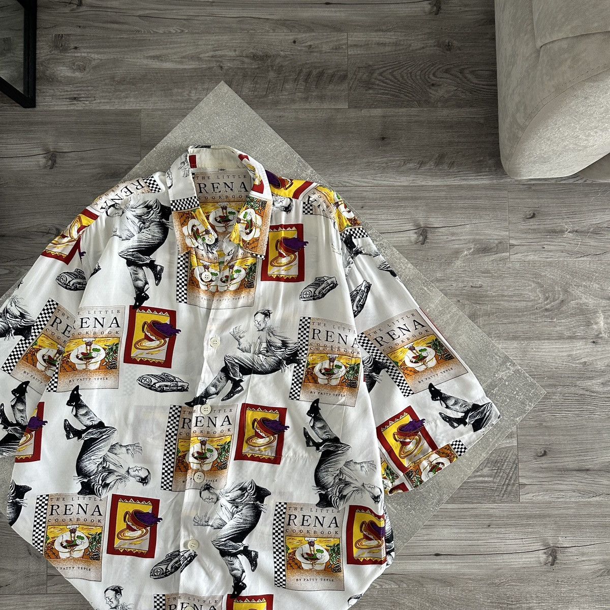Vintage Vintage 90s Votum Jacques Britt Little Rena cook book shirt Size US XL / EU 56 / 4 - 3 Thumbnail