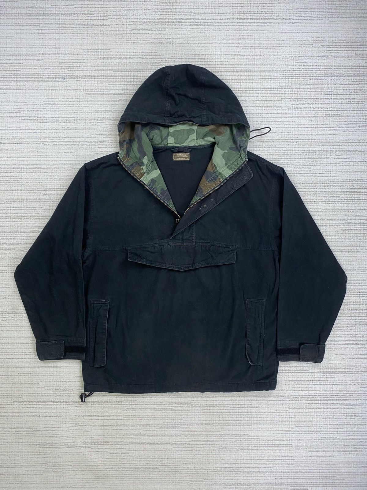 Vintage Vintage Flying Force Pullover Anorak Military Hoodie Jacket Size US L / EU 52-54 / 3 - 6 Thumbnail