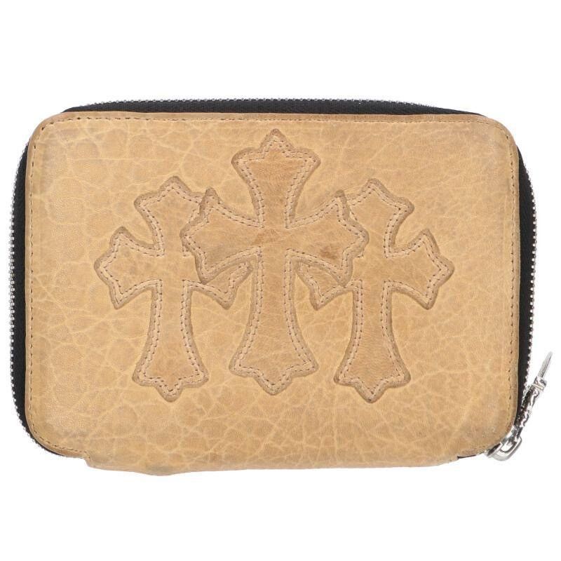 Chrome Hearts Chrome Hearts Bank Robber cross patch Leather wallet Size ONE SIZE - 1 Thumbnail
