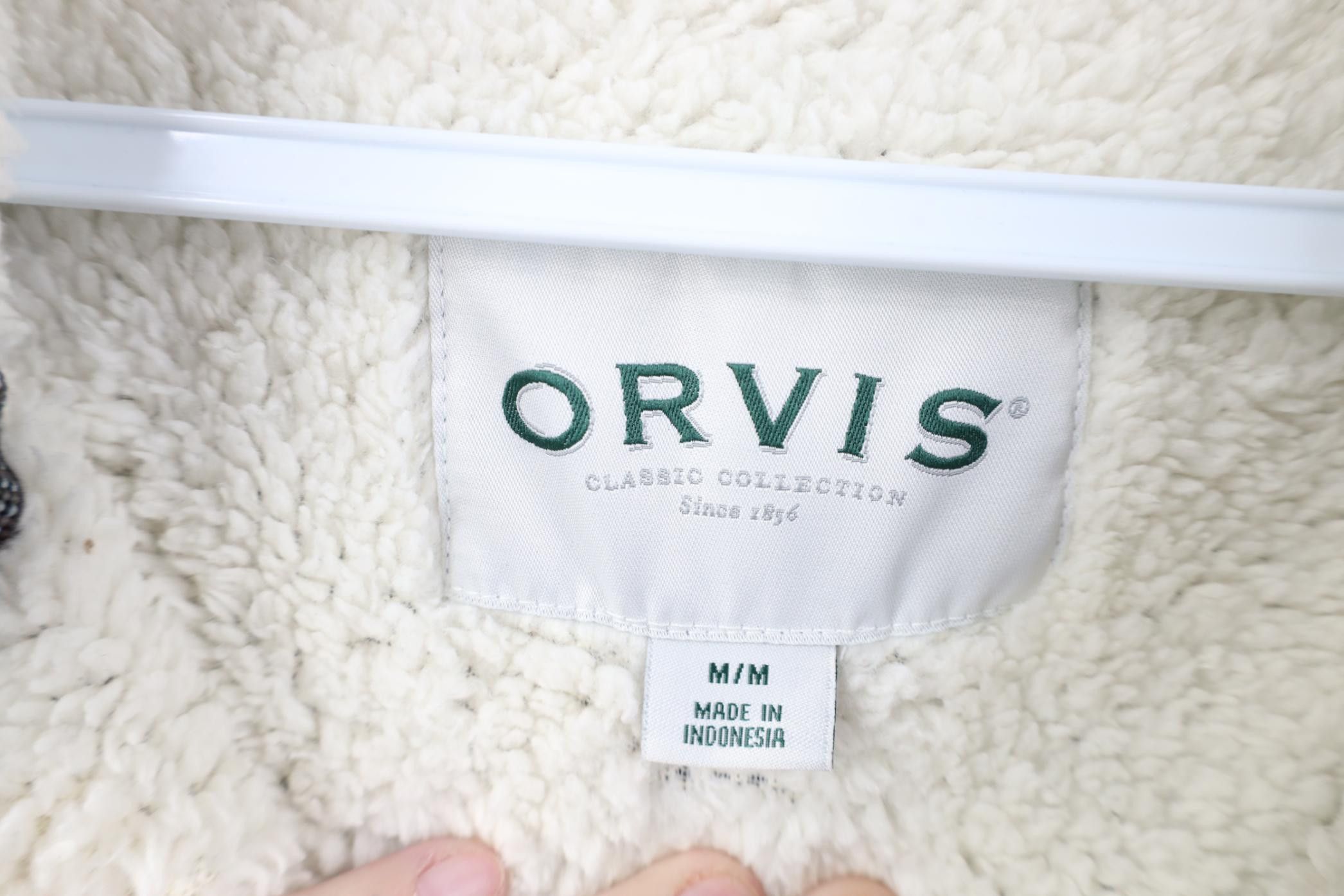 Orvis New Orvis Lined Thermal Knit 1/4 Zip Pullover Sweater Brown Size US M / EU 48-50 / 2 - 11 Thumbnail