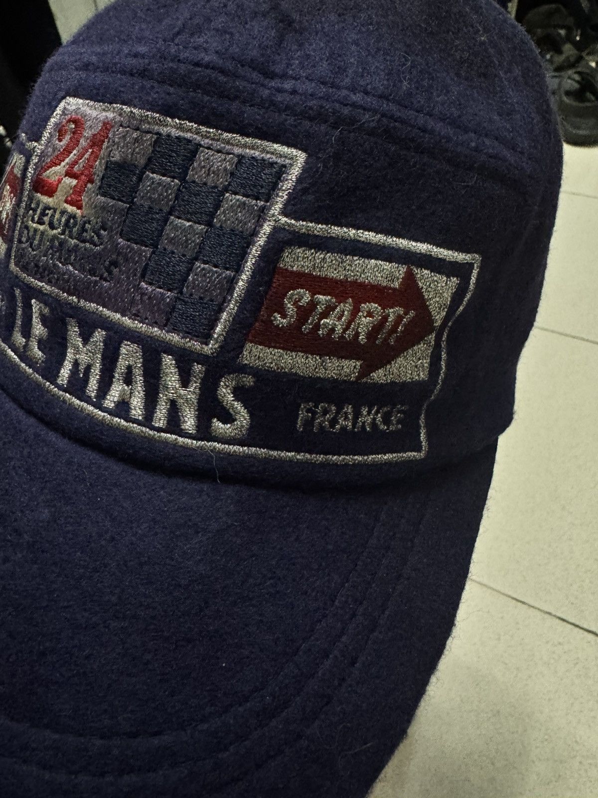 Vintage VINTAGE 1992 LE MANS 24 HOURES DU MANS FRANCE RACE CAP HAT Size ONE SIZE - 7 Thumbnail
