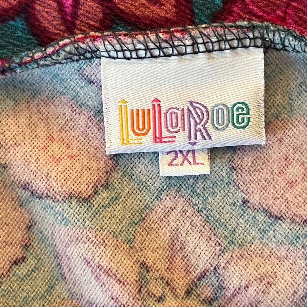 Designer LulaRoe Cassie Style Pencil Elastic Stretch Plus Size 2XL Size 24" / US 00 / IT 34 - 5 Thumbnail