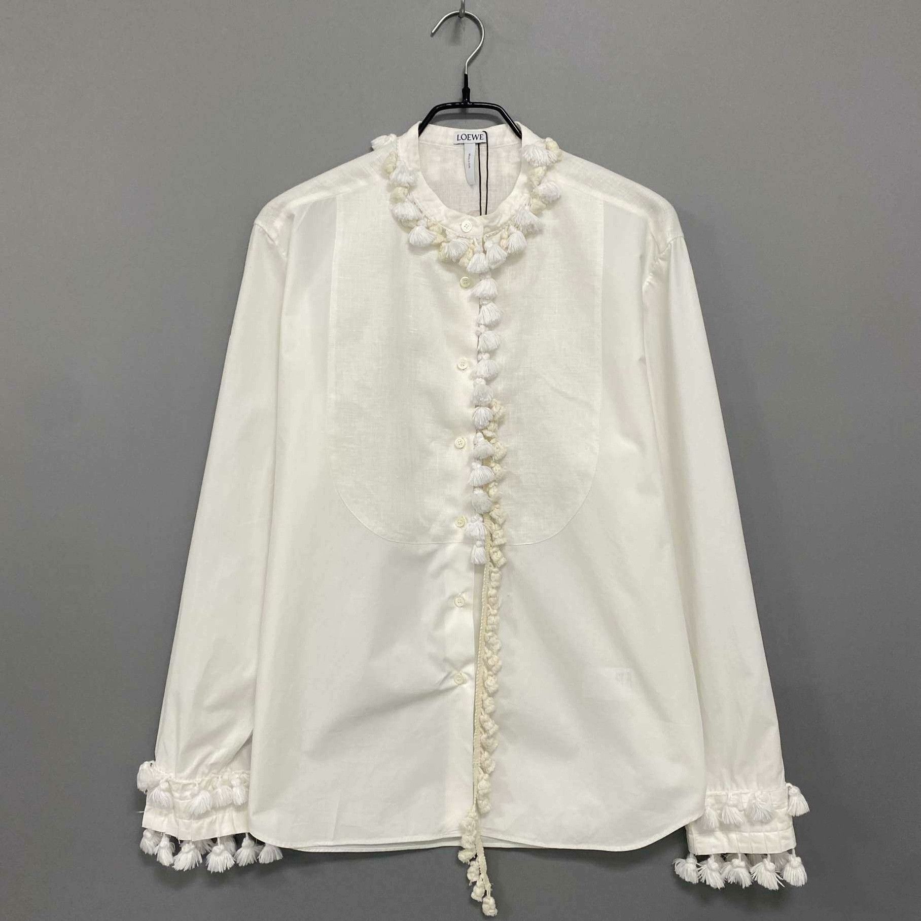 Loewe Loewe White Button Up S Women Size S / US 4 / IT 40 - 1 Thumbnail