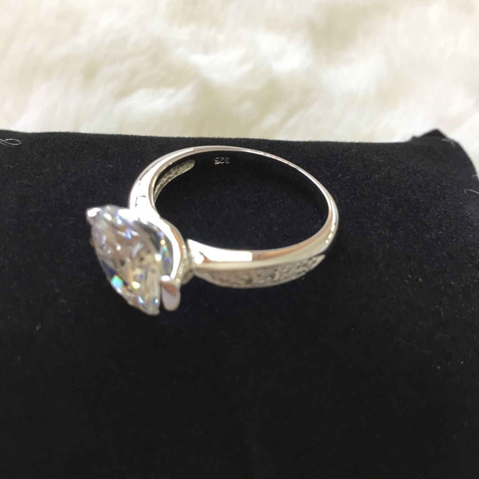 Other Sterling Silver Round Ring Size ONE SIZE - 5 Thumbnail