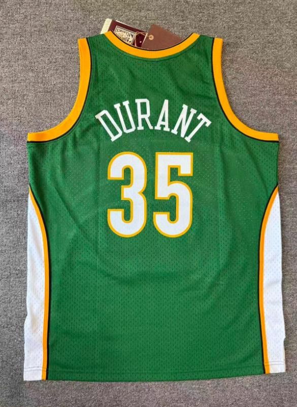 NBA 35 Kevin Durant Jersey Seattle SuperSonics Jersey Size US M / EU 48-50 / 2 - 2 Thumbnail