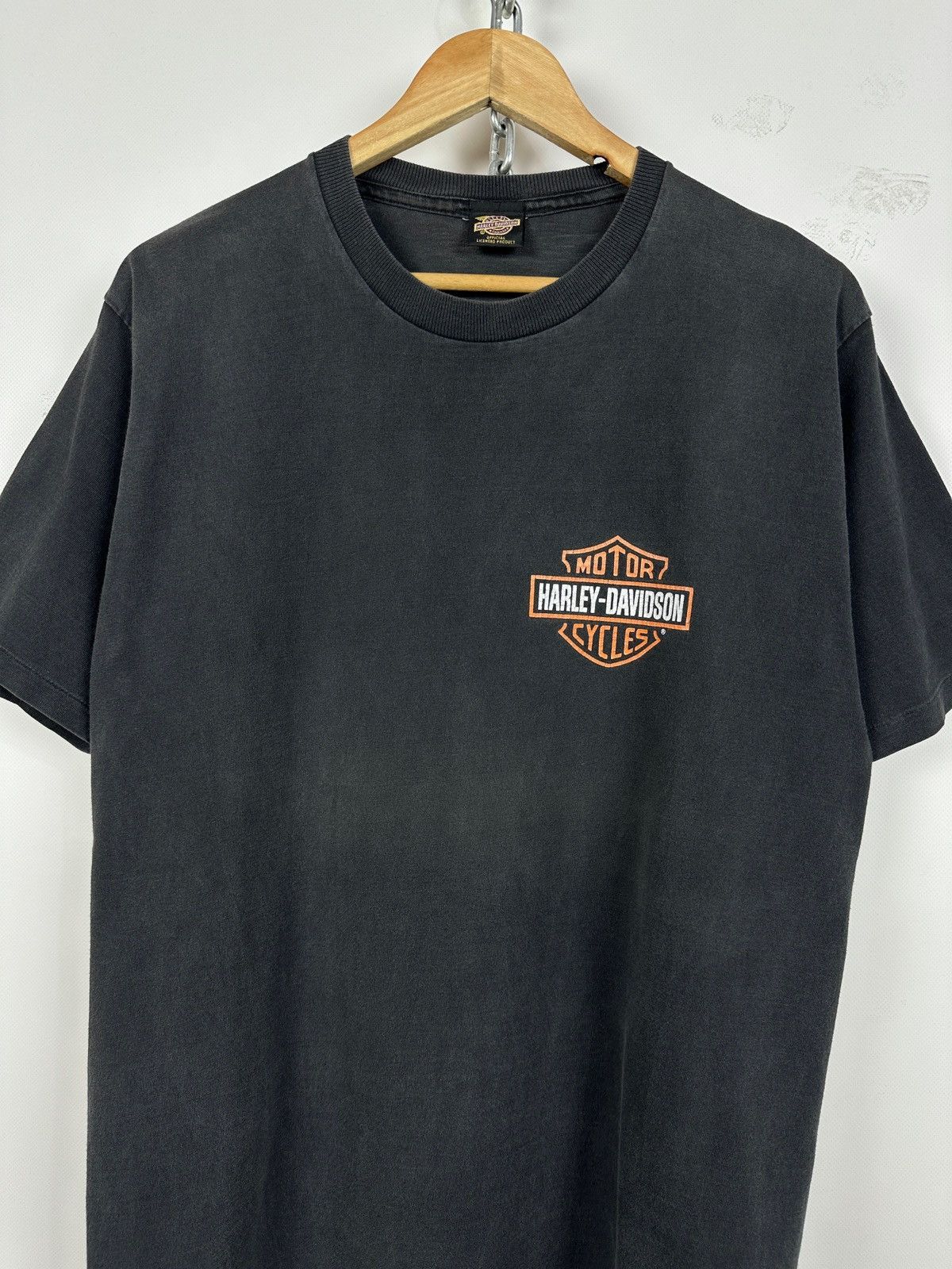 Harley Davidson 1994 Harley Davidson Looney Tunes Yosemite Dam Fade T-Shirt Size US L / EU 52-54 / 3 - 11 Thumbnail