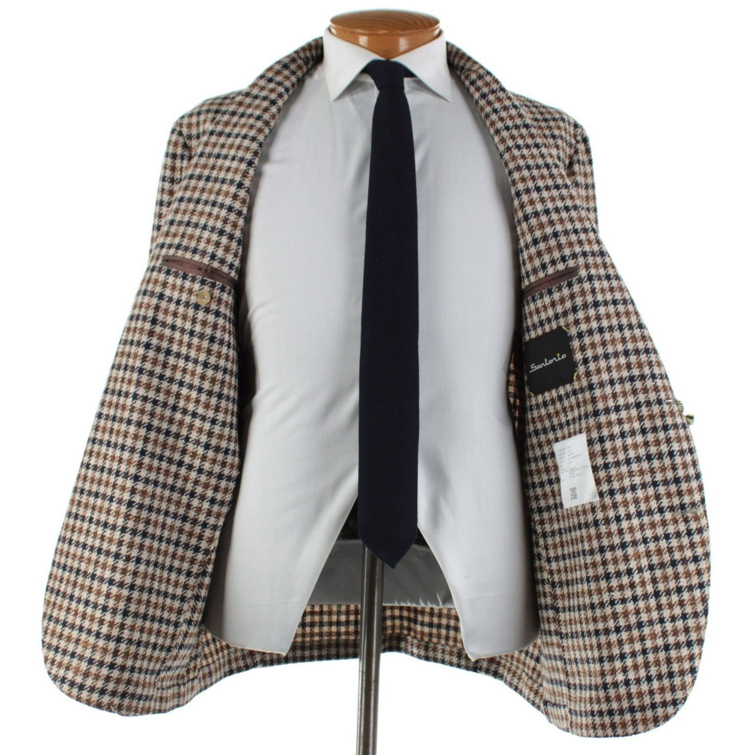 SARTORIO Sartorio Sport Coat Size 50 Regular US in Brown Size 50R - 6 Thumbnail