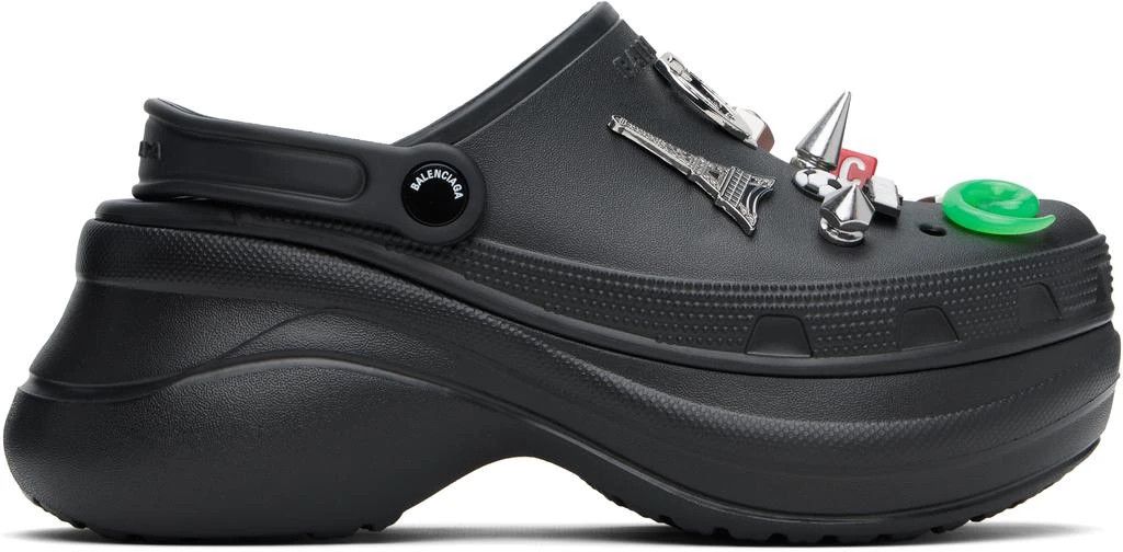 Balenciaga × Crocs os11x0326 Crocs™ Edition Jibbitz Mules in Black Size US 11 / EU 44 - 1 Thumbnail