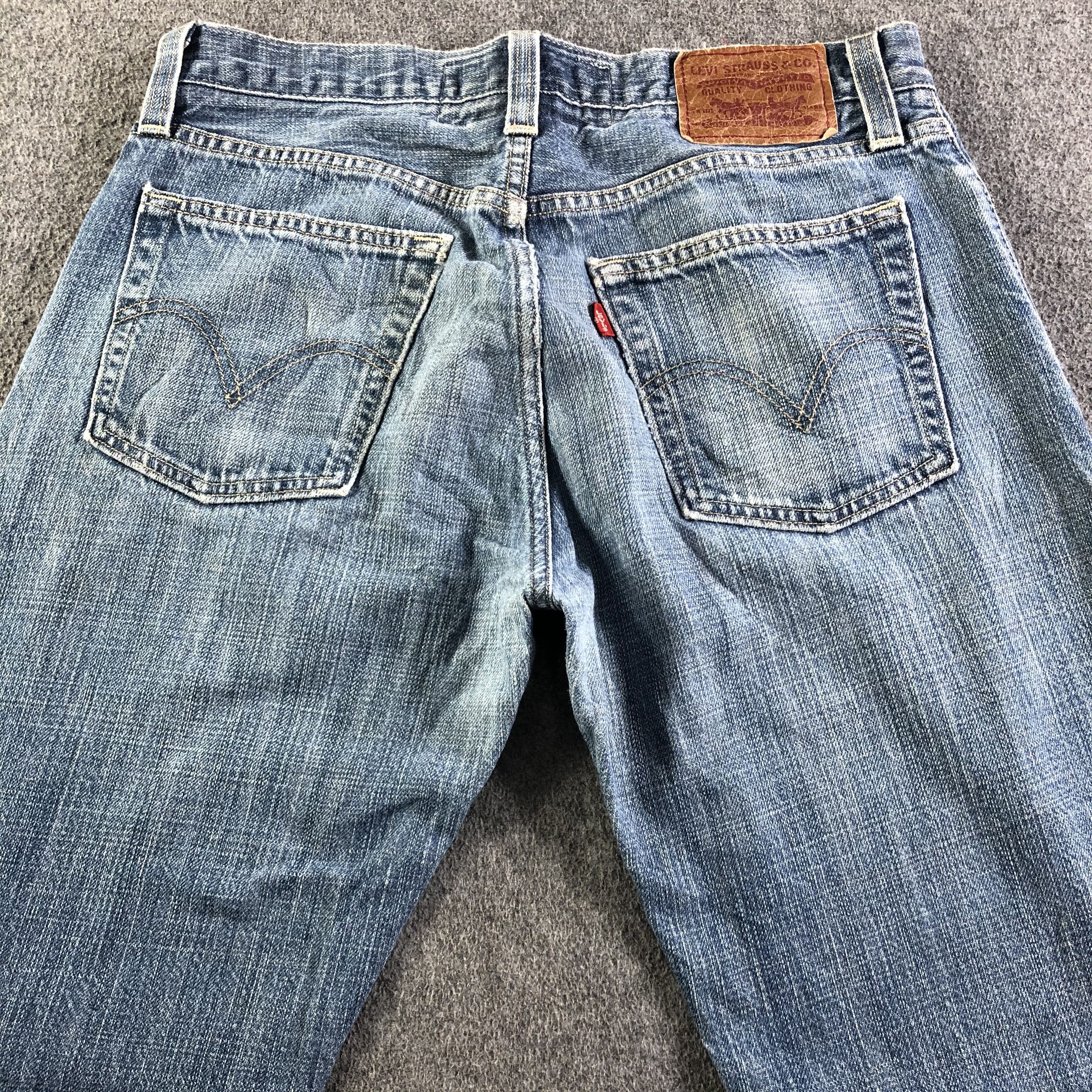 Levi's Vintage Blue Wash Levis 527 Mini Flare Jeans-J4313 Size US 32 / EU 48 - 4 Thumbnail