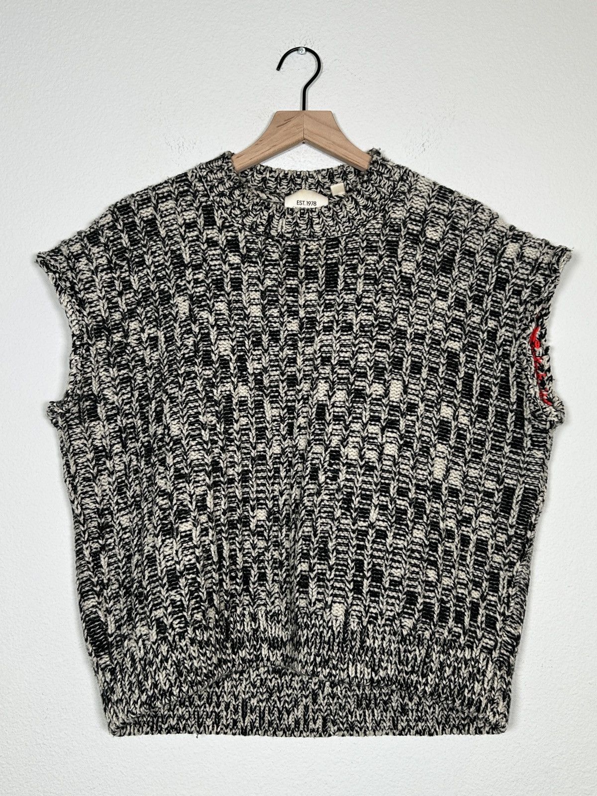 Calvin Klein 205W39NYC Orbital Velocity Raf CK Chunky Sweater Size US S / EU 44-46 / 1 - 2 Thumbnail