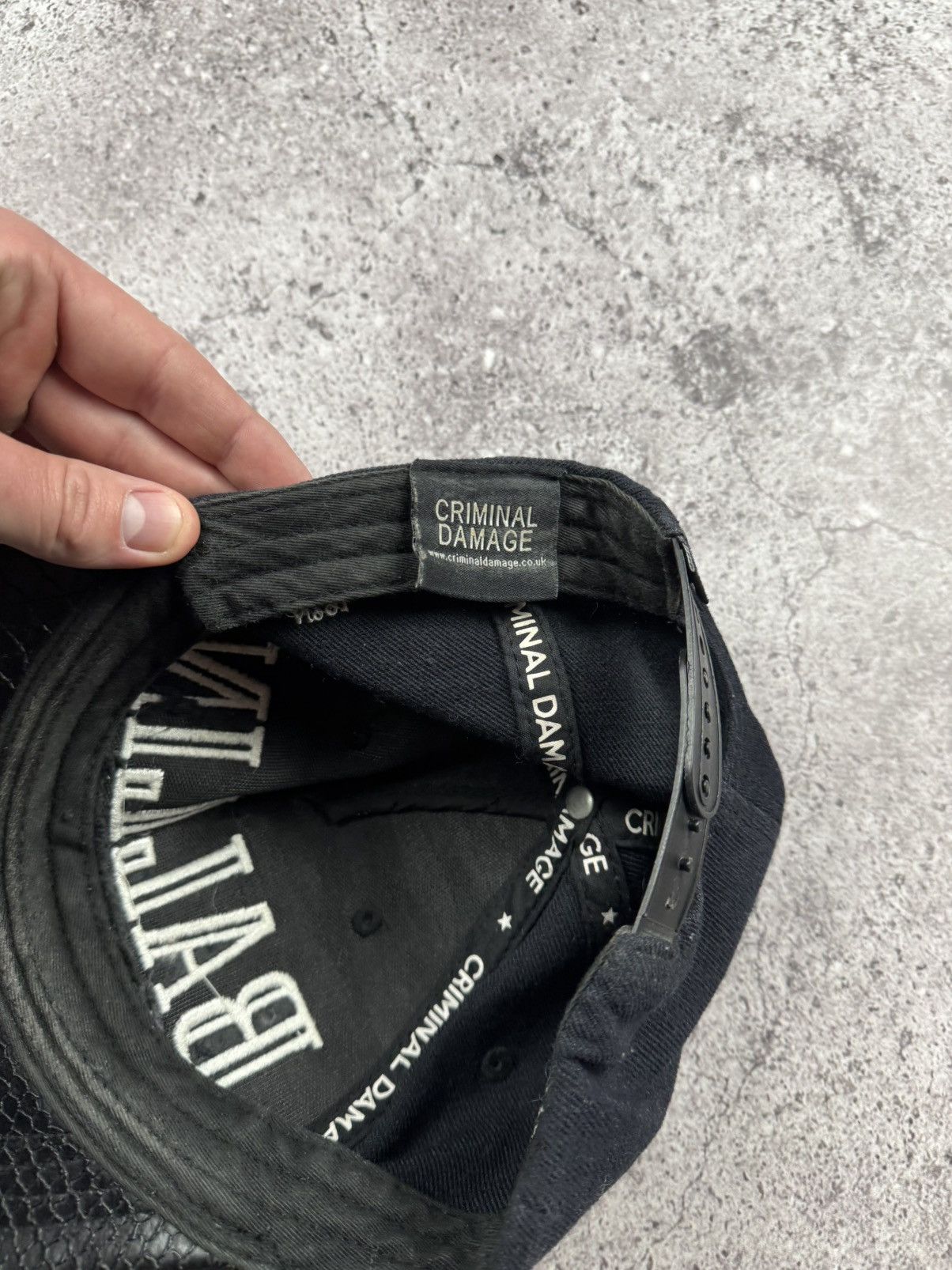Criminal Damage Criminal Damage Ballin New York cap hat Size ONE SIZE - 4 Thumbnail