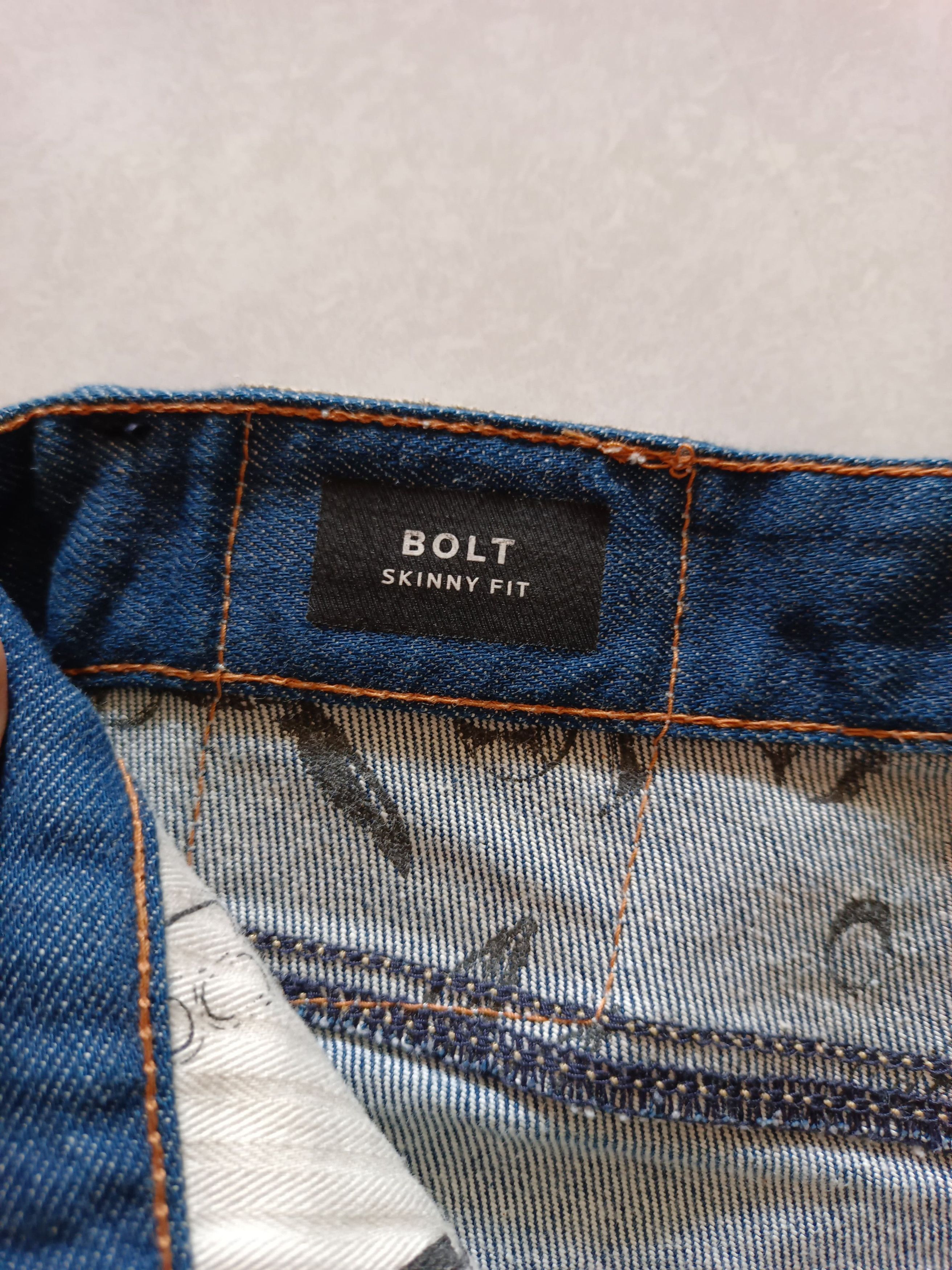 DENHAM Denham Bolt Skinny Fit Selvedge Jeans Size US 30 / EU 46 - 16 Thumbnail