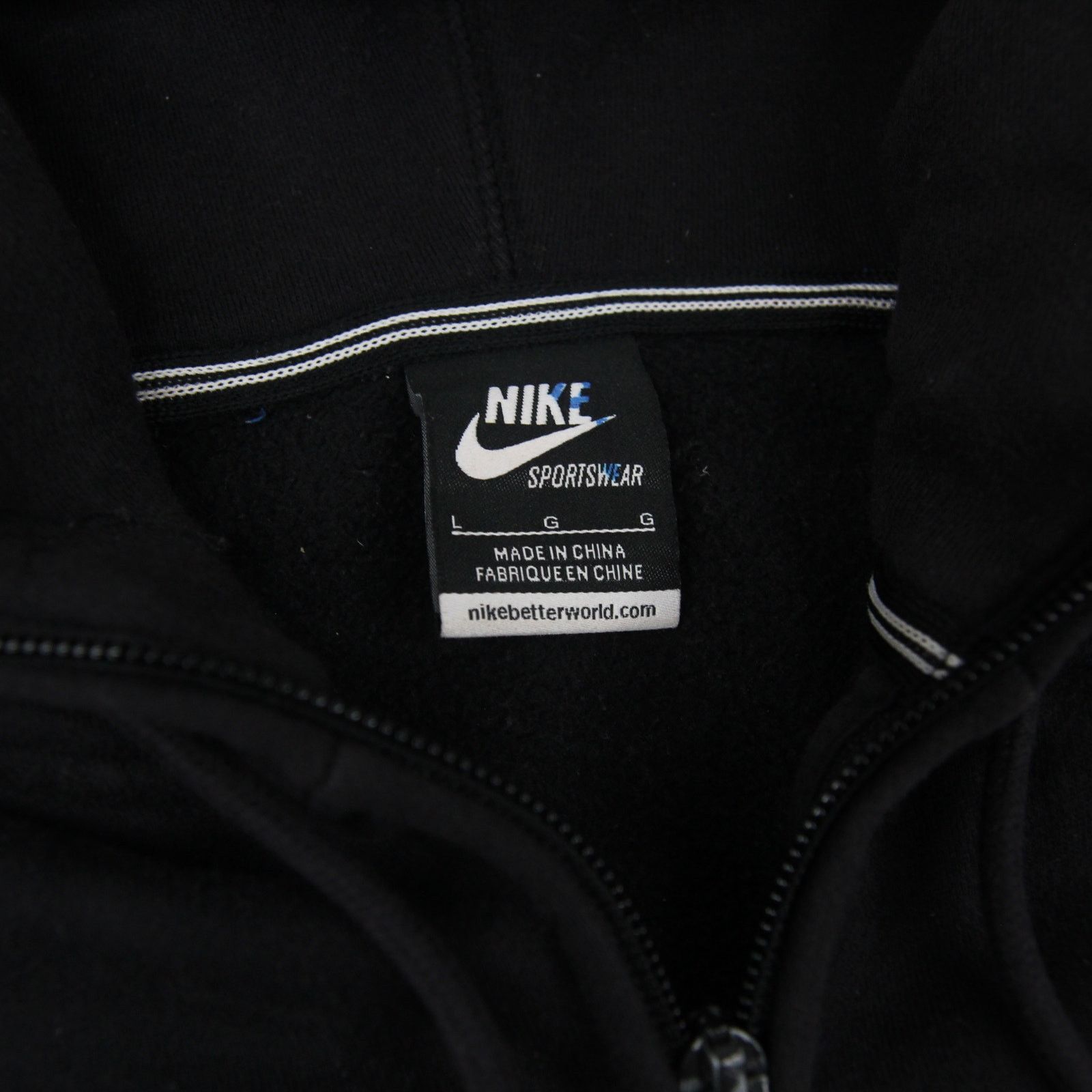 Nike × Vintage Vintage Nike F.F.F France Football Federation Hoodie Size US L / EU 52-54 / 3 - 3 Thumbnail