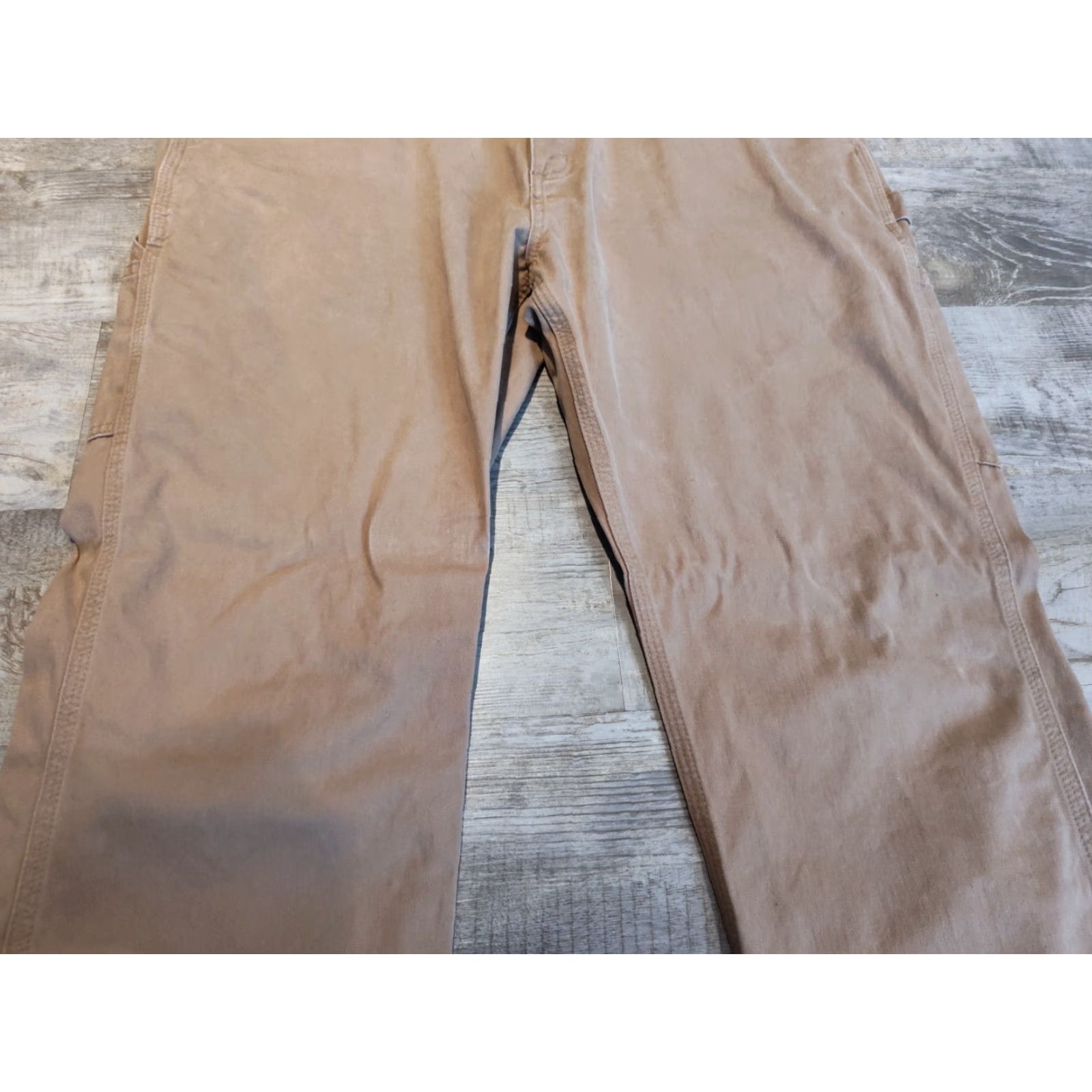 Carhartt Carhartt Relaxed Fit Carpenter Pants 40X27 Khaki Beige Mens Size US 40 / EU 56 - 4 Thumbnail