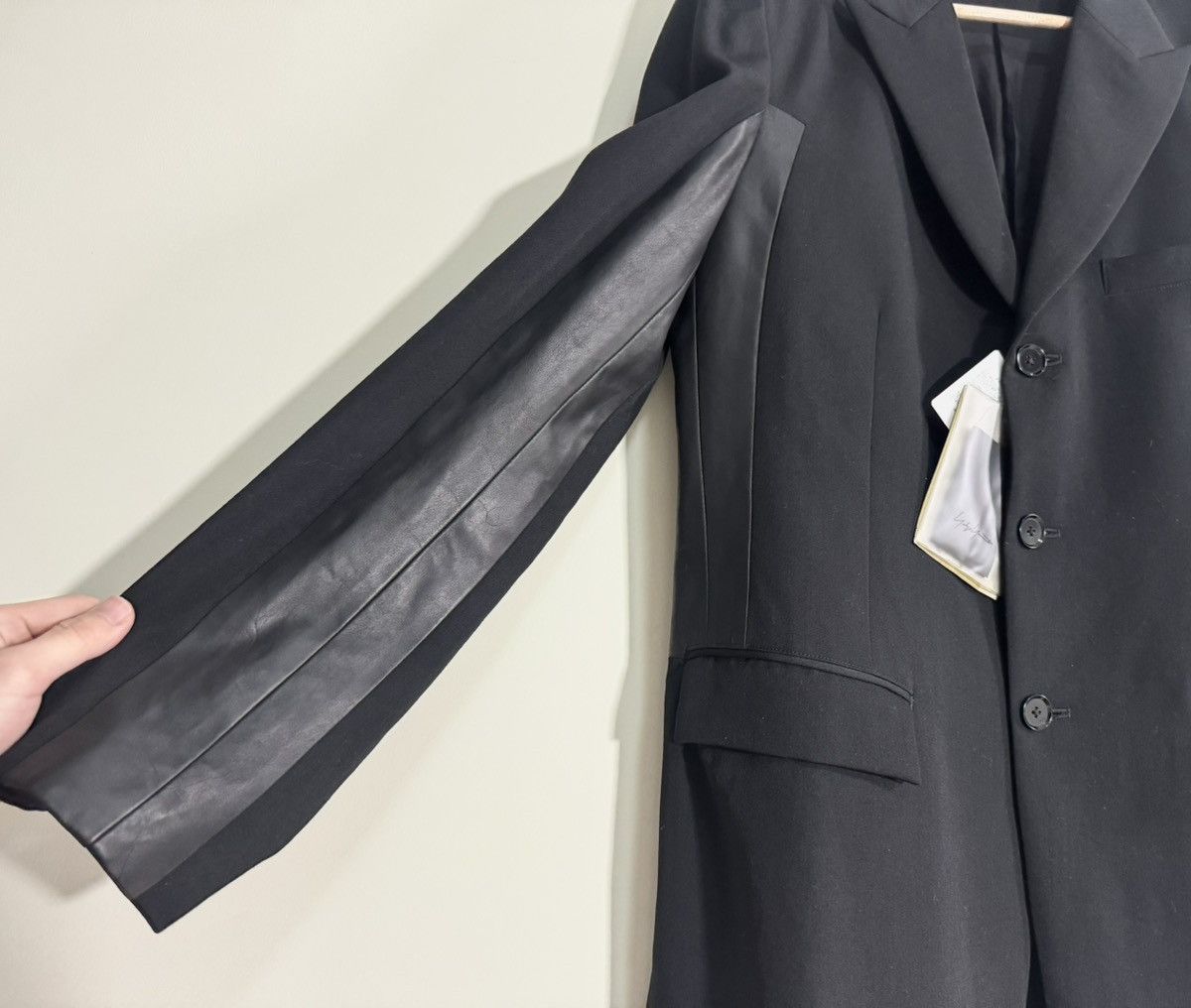 Yohji Yamamoto Yohji Yamamoto 09ss “peace of shit” Blazer Jacket，size4 Size 52S - 7 Thumbnail