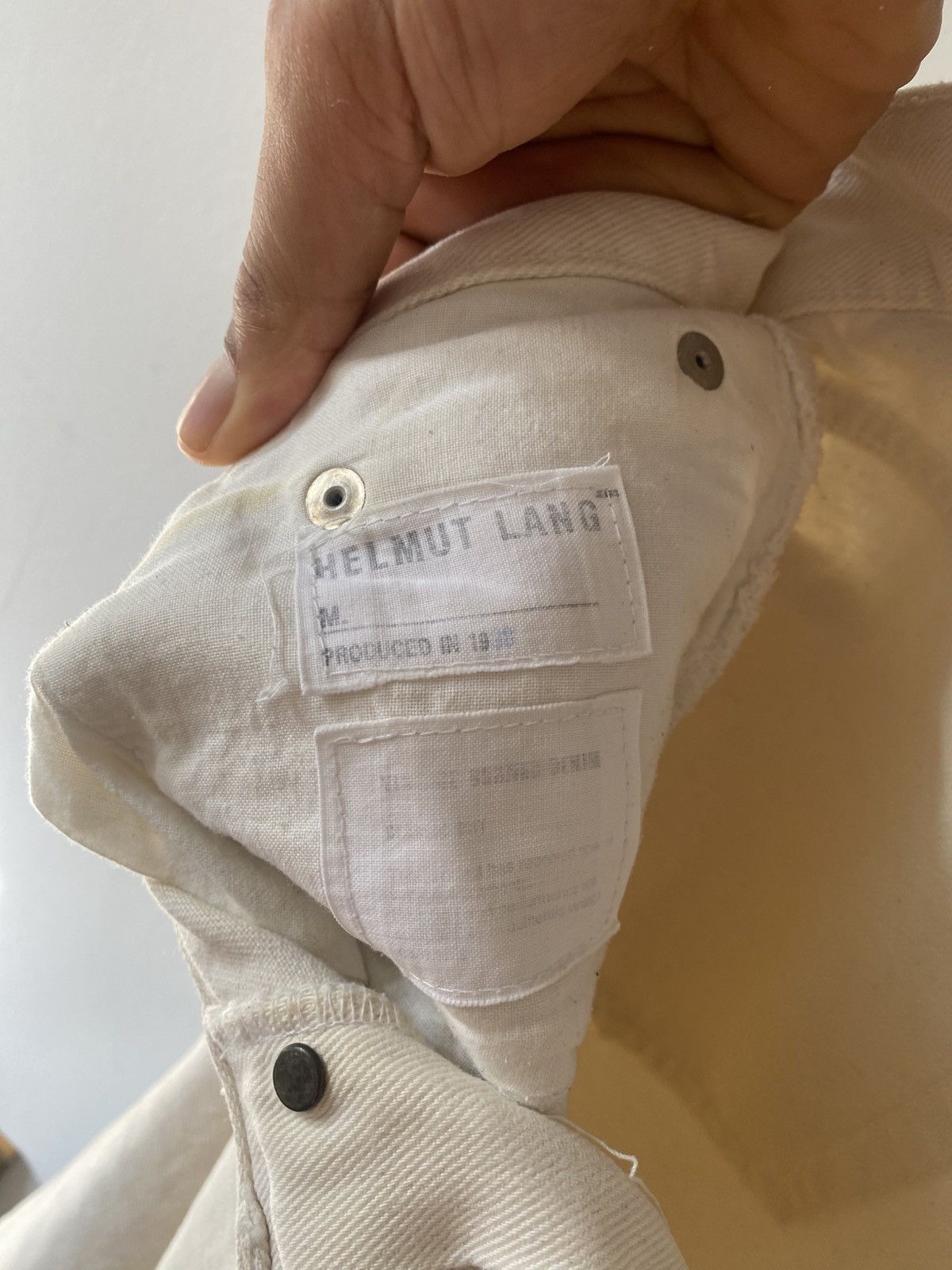 Helmut Lang 1998 Helmut Lang Falmethrower Denim 31 Size US 31 - 10 Thumbnail