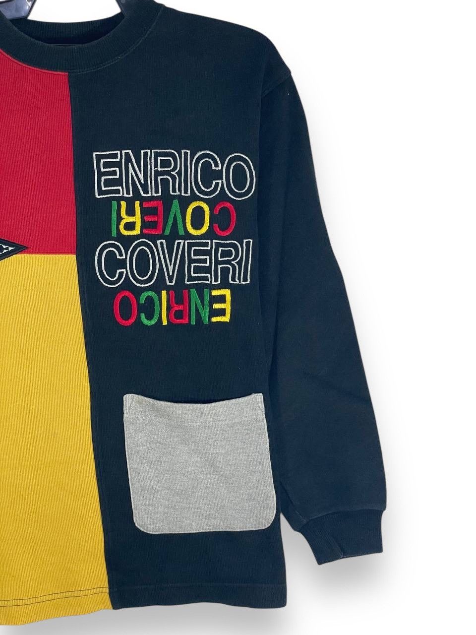Enrico Coveri Vintage enrico coveri sweatshirt multi colour Size US M / EU 48-50 / 2 - 3 Thumbnail
