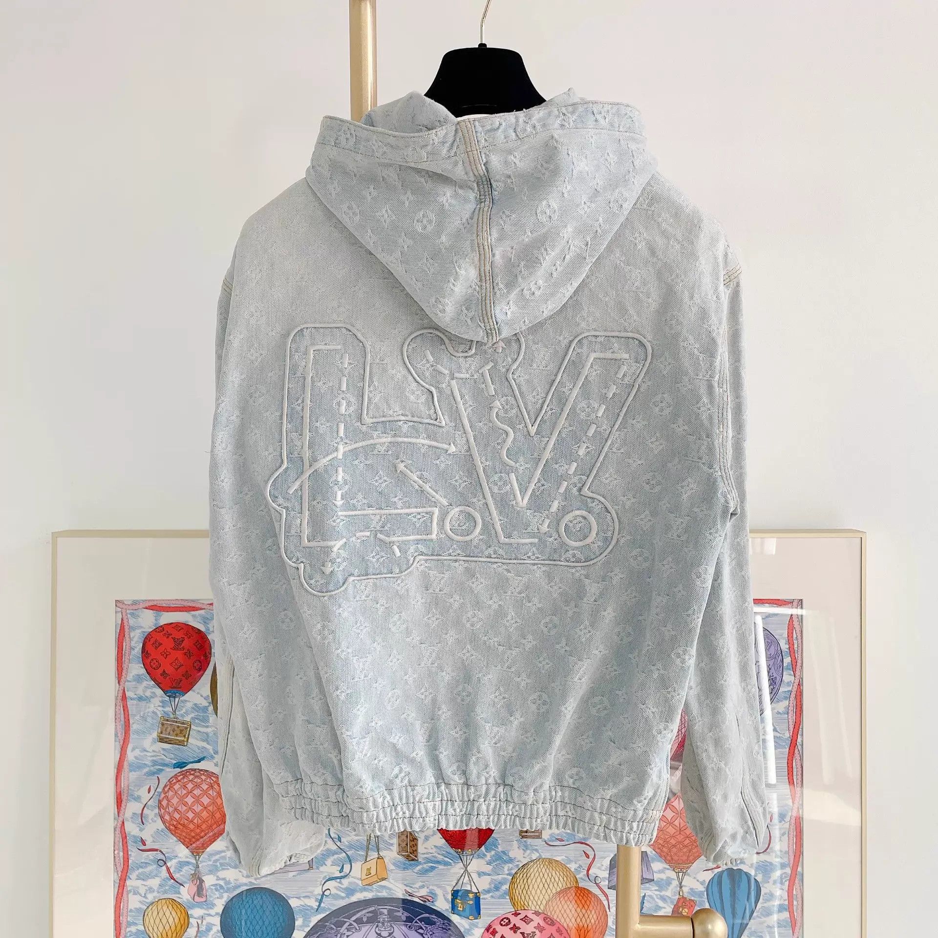 Louis Vuitton LV Monogram x NBA Denim Jacket 48 Size US M / EU 48-50 / 2 - 3 Thumbnail