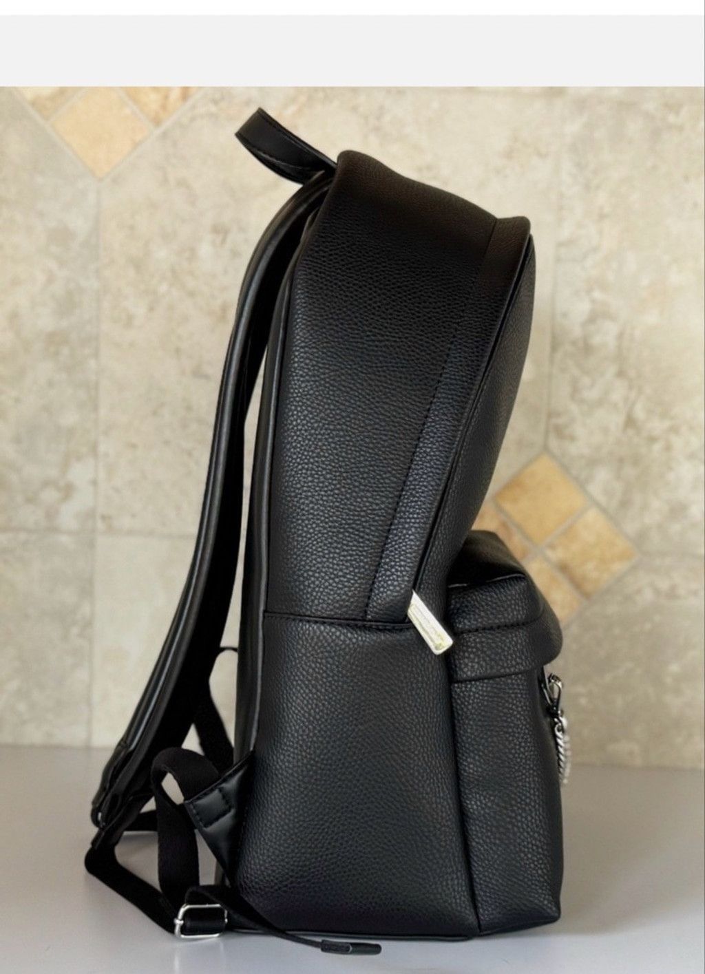 Michael Kors Michael Kors Slater Large Chain Leather Backpack Size ONE SIZE - 5 Thumbnail