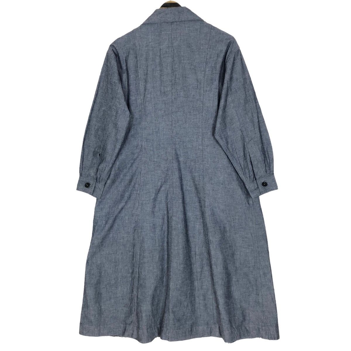 Designer × Margaret Howell Vintage Margaret Howell MHL Single Breasted Cotton Car Coat Size XS / US 0-2 / IT 36-38 - 9 Thumbnail