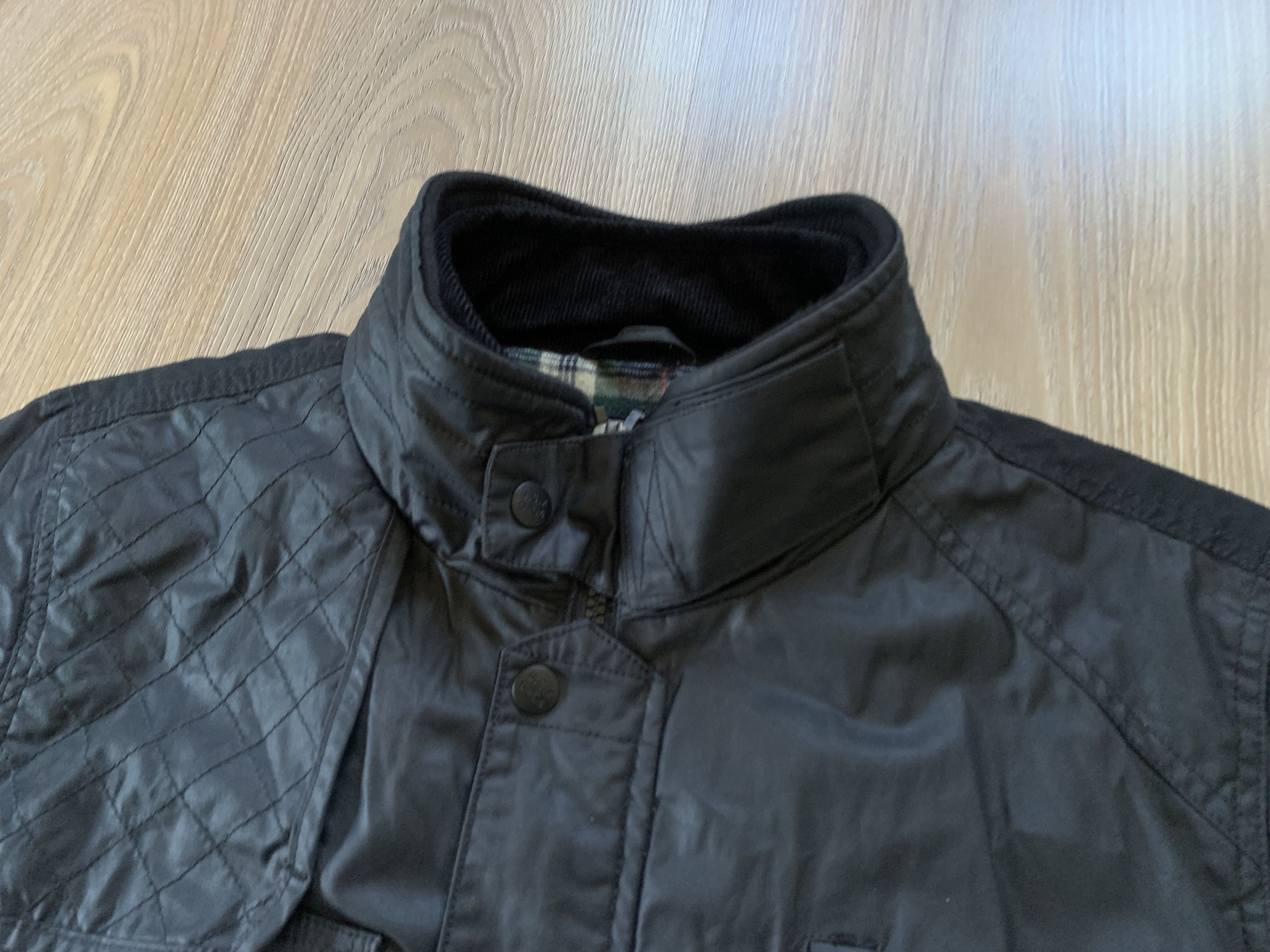 Other Easy Heavy Wax Black Multi Pocket Jacket Size US L / EU 52-54 / 3 - 6 Thumbnail