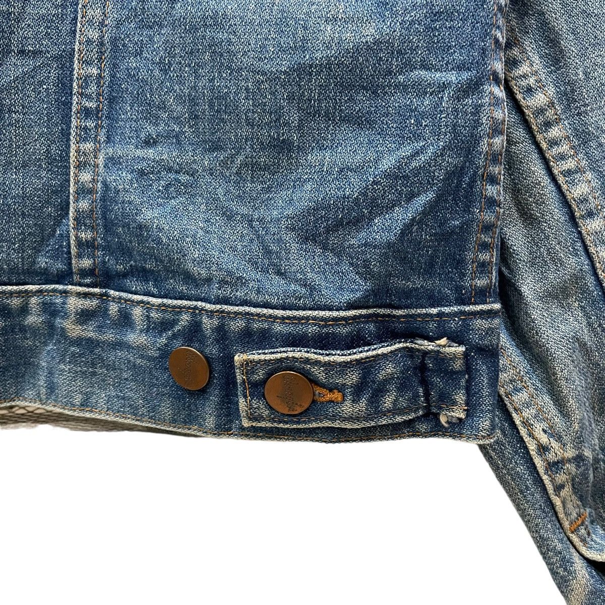 Wrangler Vintage 80s Wrangler Denim Made in Usa Trucker Jacket Size US M / EU 48-50 / 2 - 12 Thumbnail