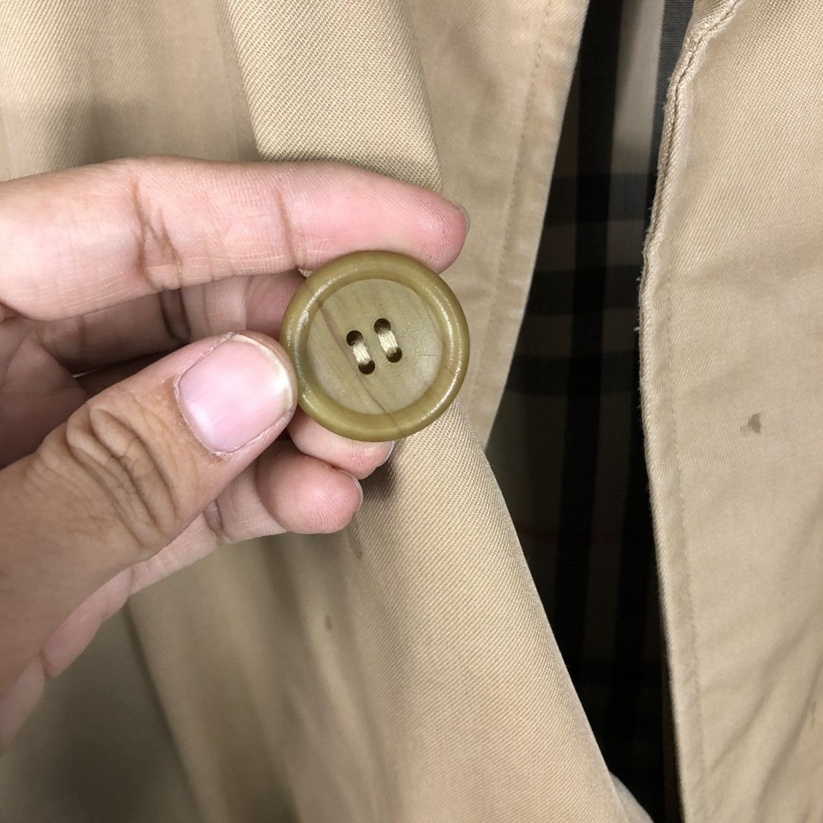 Burberry × Vintage 🔥VINTAGE LONG JACKET BURBERRYS NOVA CHECK BLANKET LINING Size US M / EU 48-50 / 2 - 17 Thumbnail