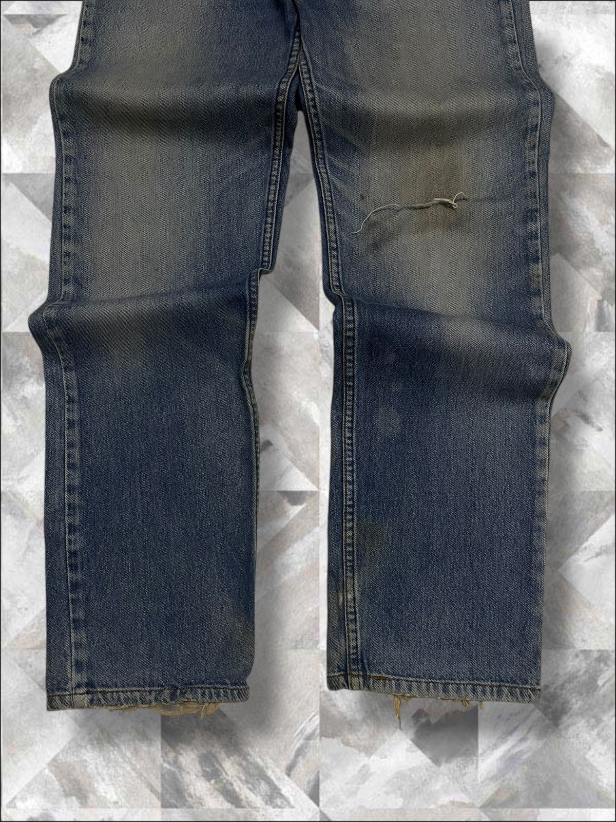 Levi's Vintage Clothing Vintage Og 1990s Designer Levis 510 Distressed Mudwash Denim Size US 30 / EU 46 - 3 Thumbnail
