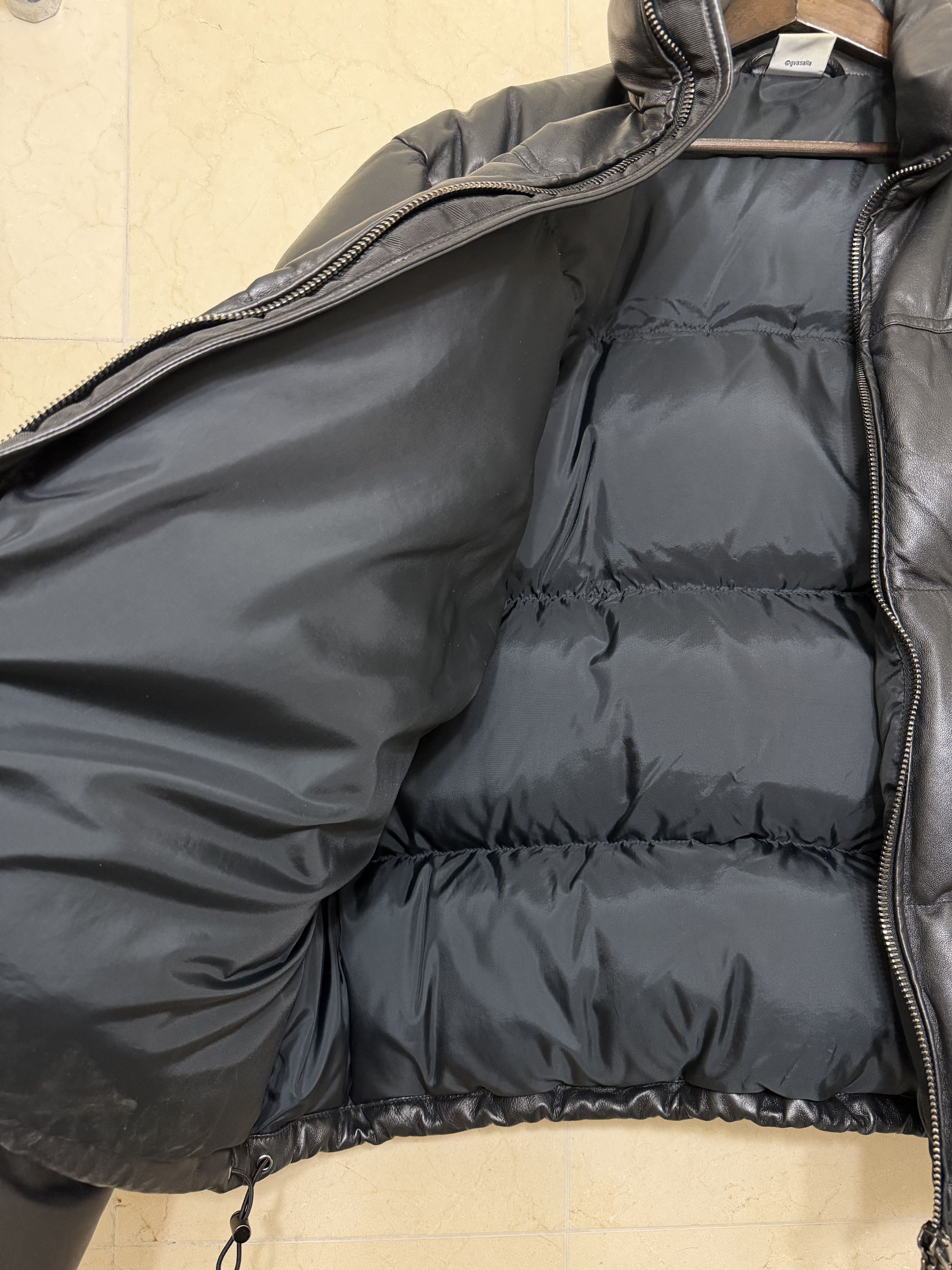 Vetements Vetements Leather Down Puffer Jacket Size US M / EU 48-50 / 2 - 6 Thumbnail