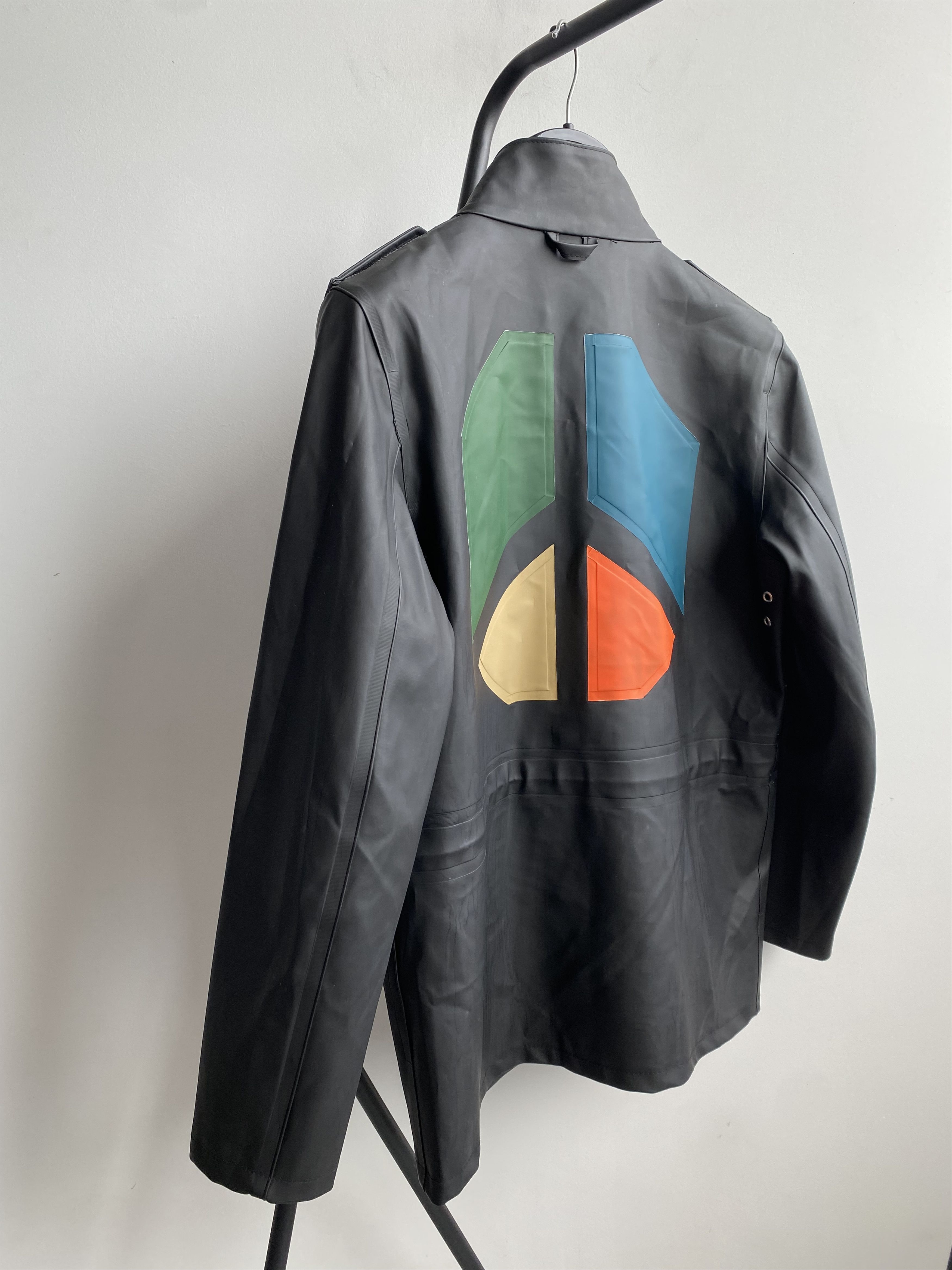 Stutterheim STUTTERHEIM Stockholm M-65 Rain Coat Black Size US M / EU 48-50 / 2 - 7 Thumbnail