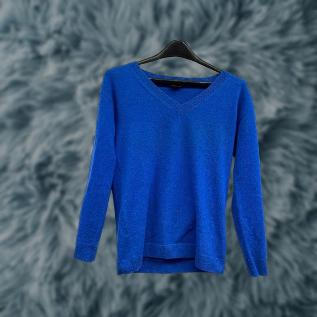 Talbots Talbots Sweater Woman XS Blue 100% Cashmere Pullover Long Sleeve See Pics Floral See Pics Soft See Pic Size XS / US 0-2 / IT 36-38 - 1 Thumbnail