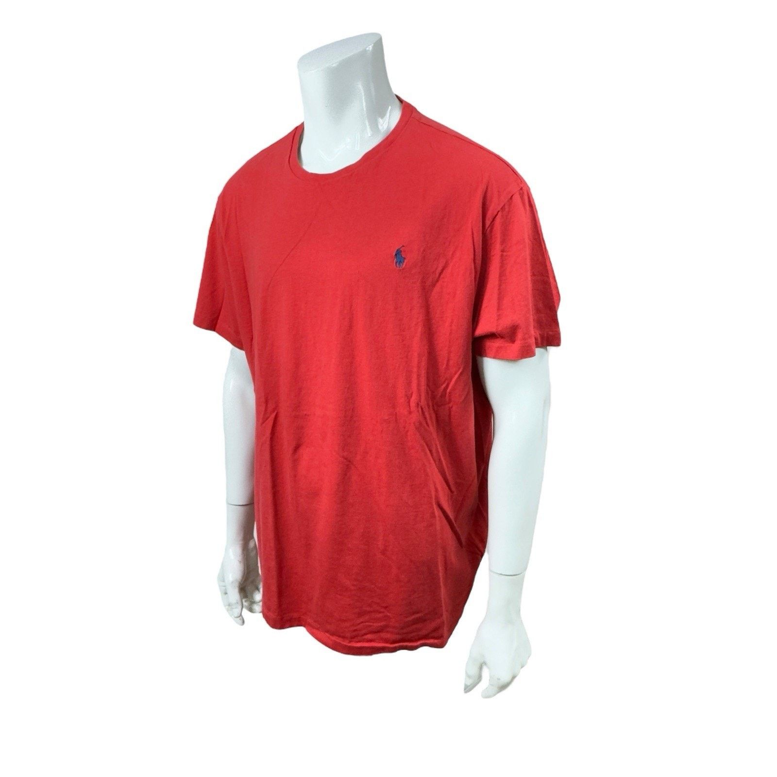 Polo Ralph Lauren Polo Ralph Lauren Classic Fit Men XXL Red Blue Pony Logo Tee Size US XXL / EU 58 / 5 - 1 Thumbnail