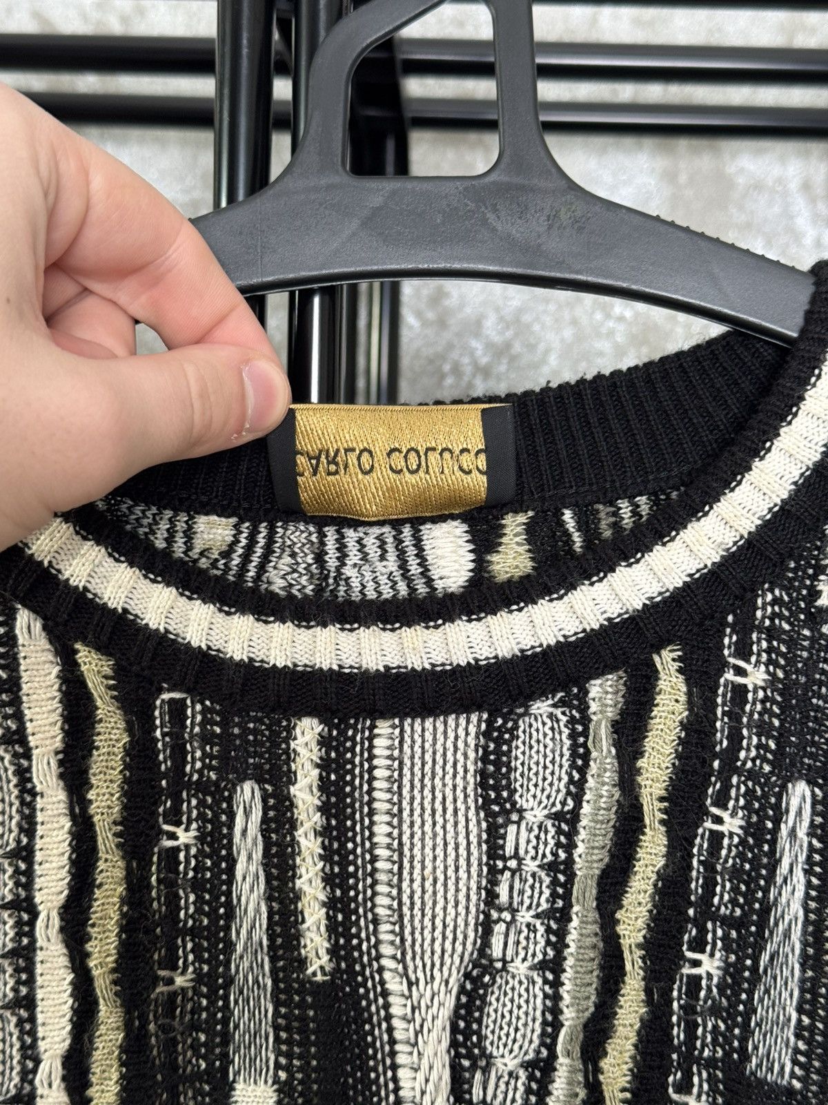 Carlo Colucci Vintage Sweater Carlo Colucci Size US L / EU 52-54 / 3 - 5 Thumbnail