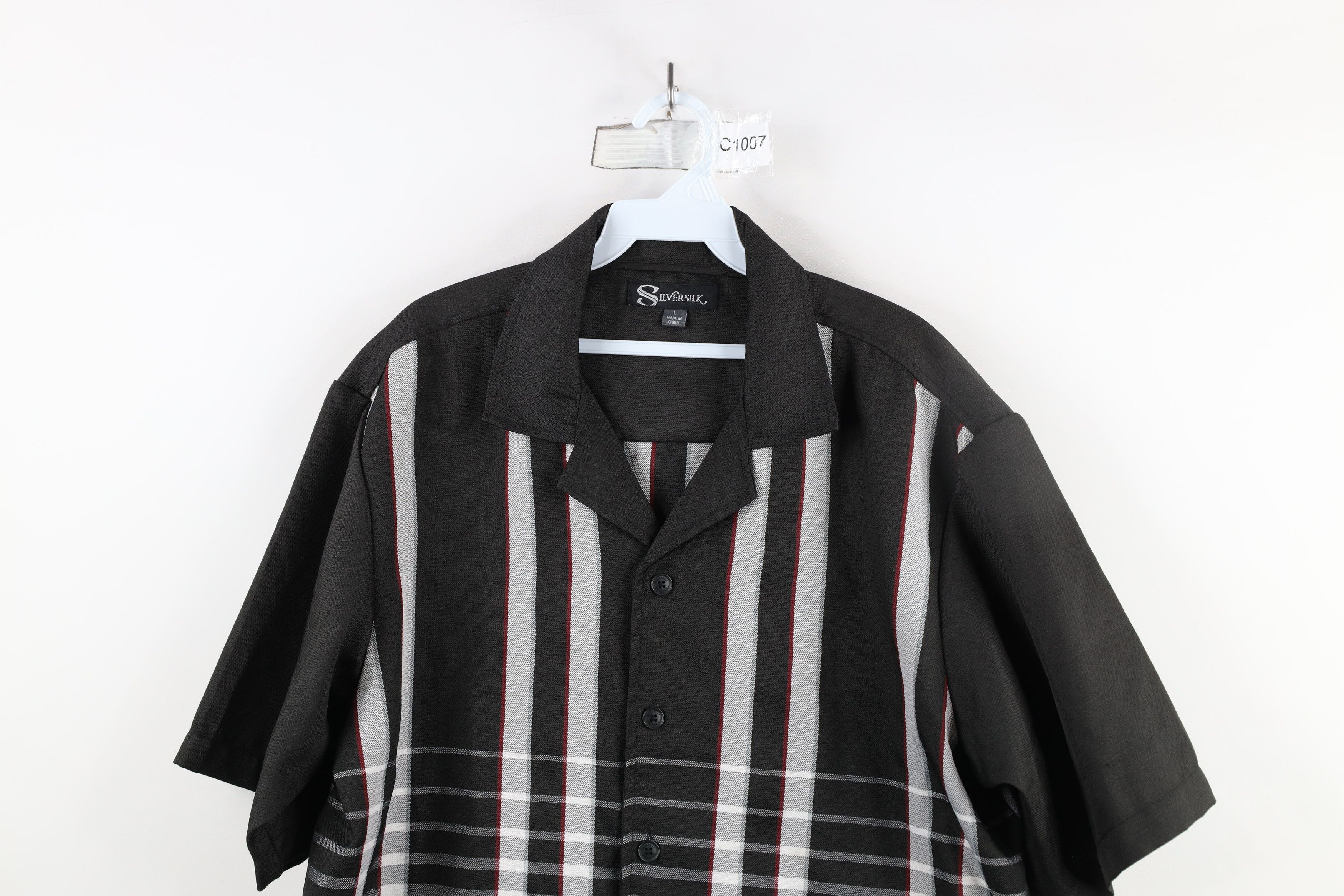 Vintage Vintage 90s Y2K Rockabilly Short Sleeve Button Shirt Size US L / EU 52-54 / 3 - 2 Thumbnail